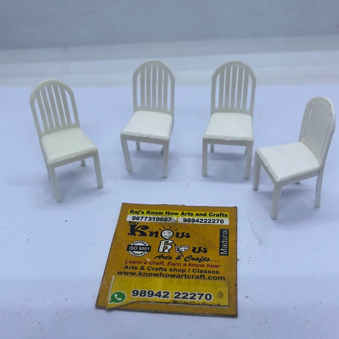 Sitting chair - miniature 4 pieces