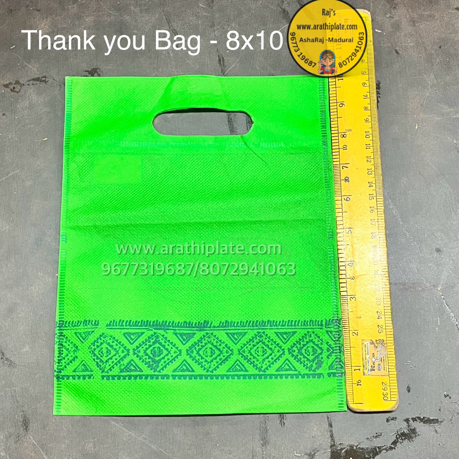 Thank you Bag 8x10 - 25 pc