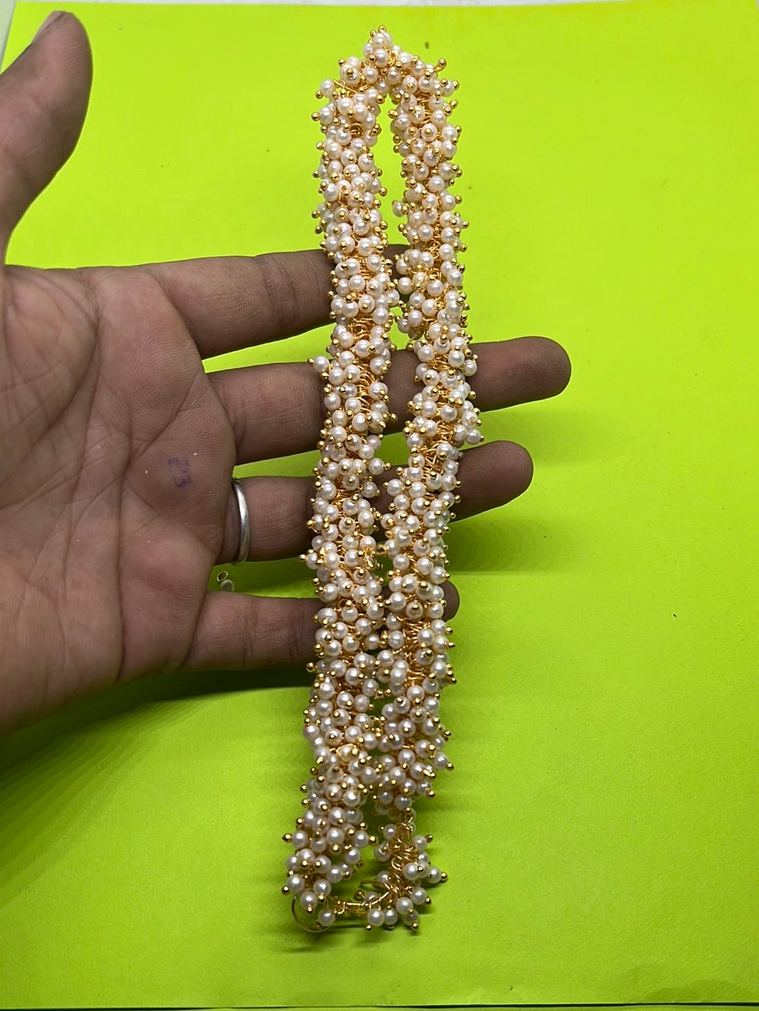 3mm Lorial Beads jhumki