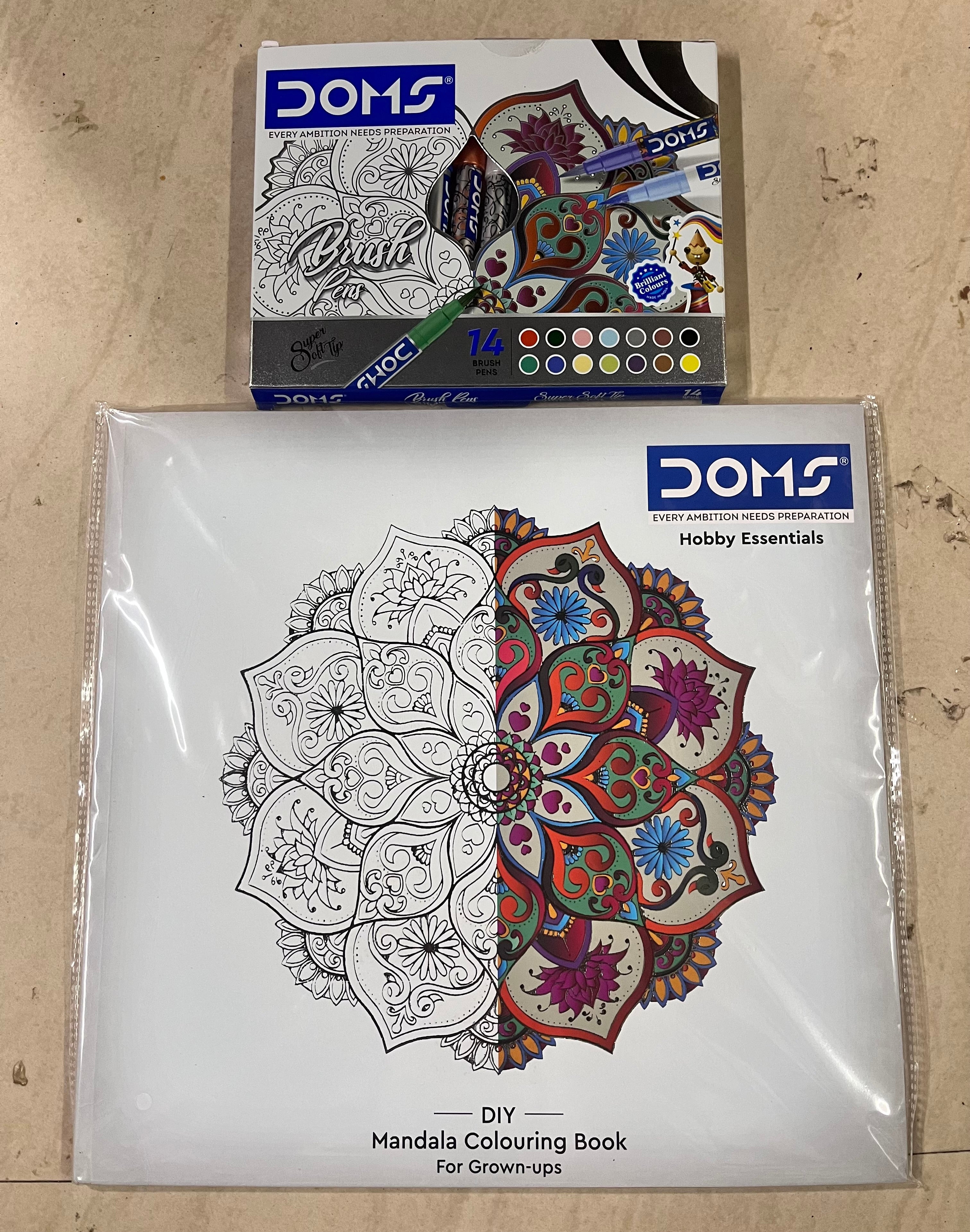 mandala coloring kit