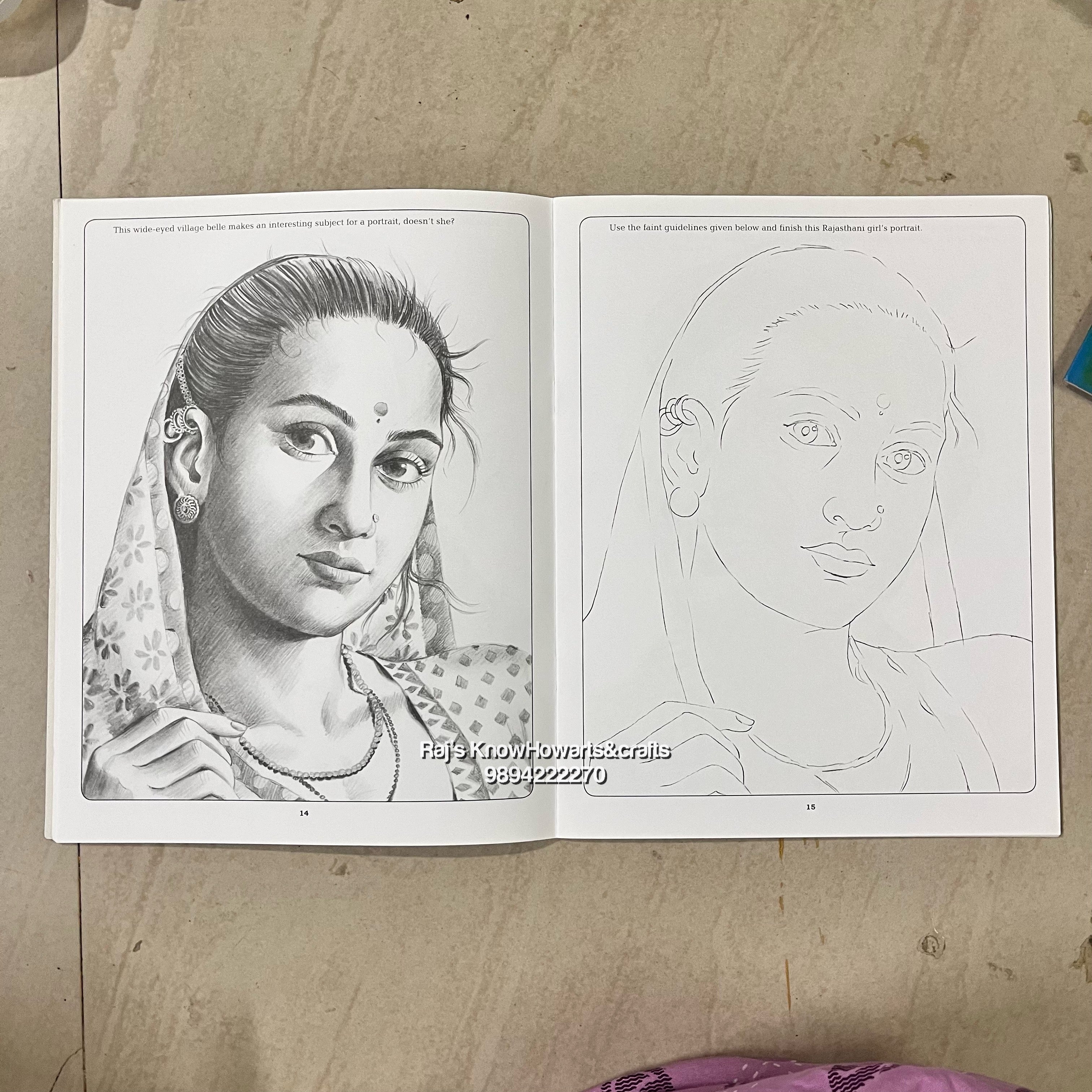 Learn pencil shading portraits - ll