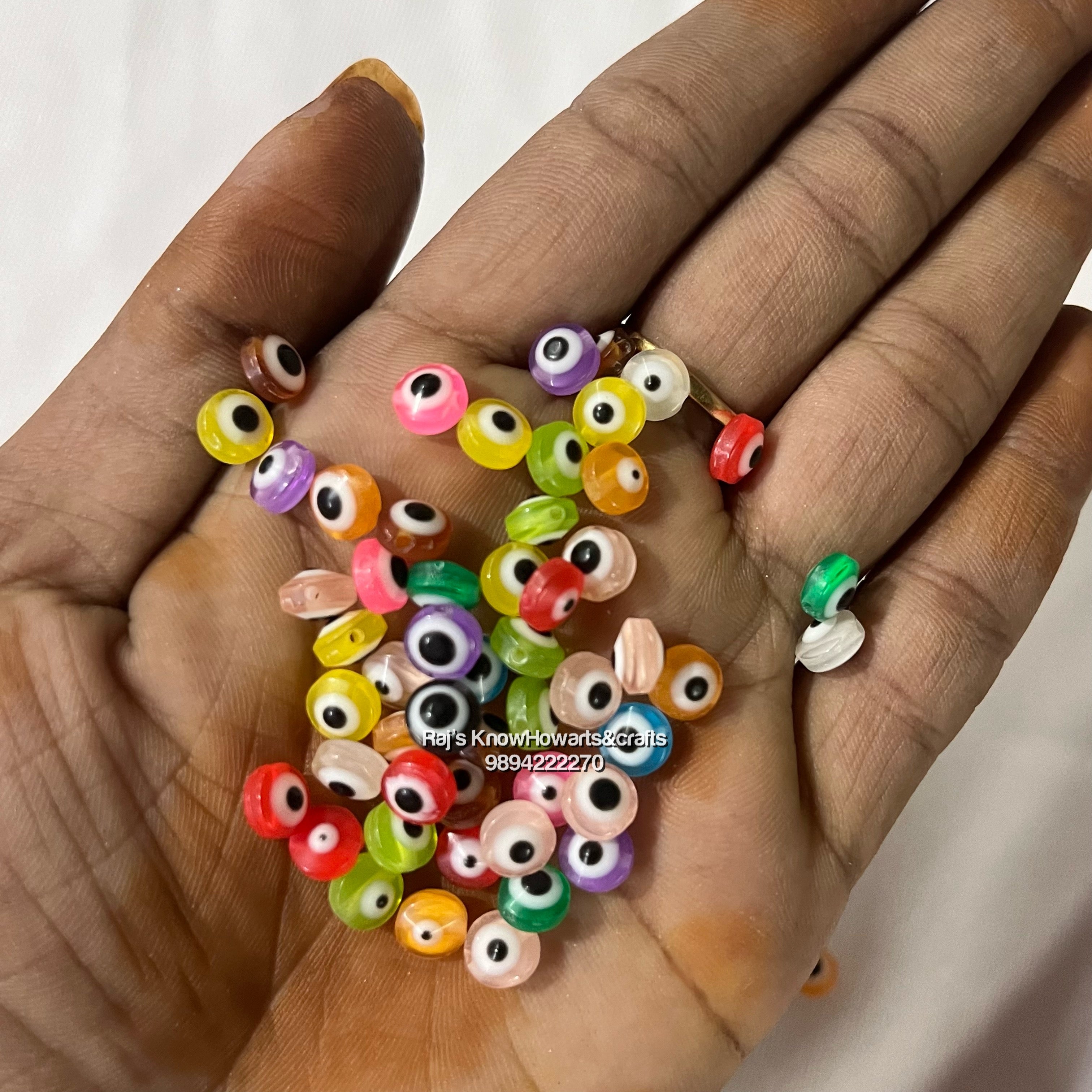 Evil Eye multicolor beads