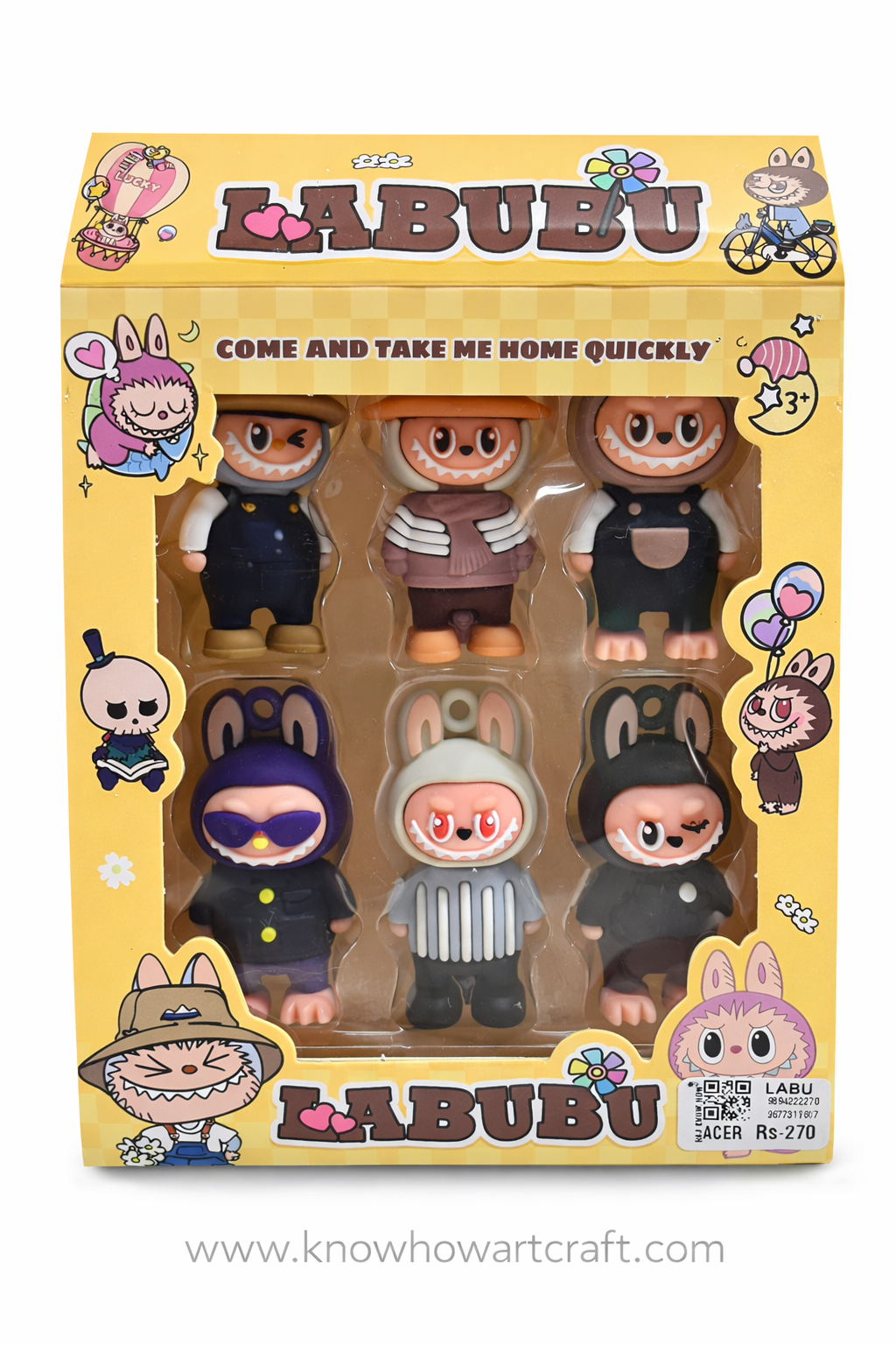 Labubu later Doll - LABU 1 pack – KnowHowArtCraft