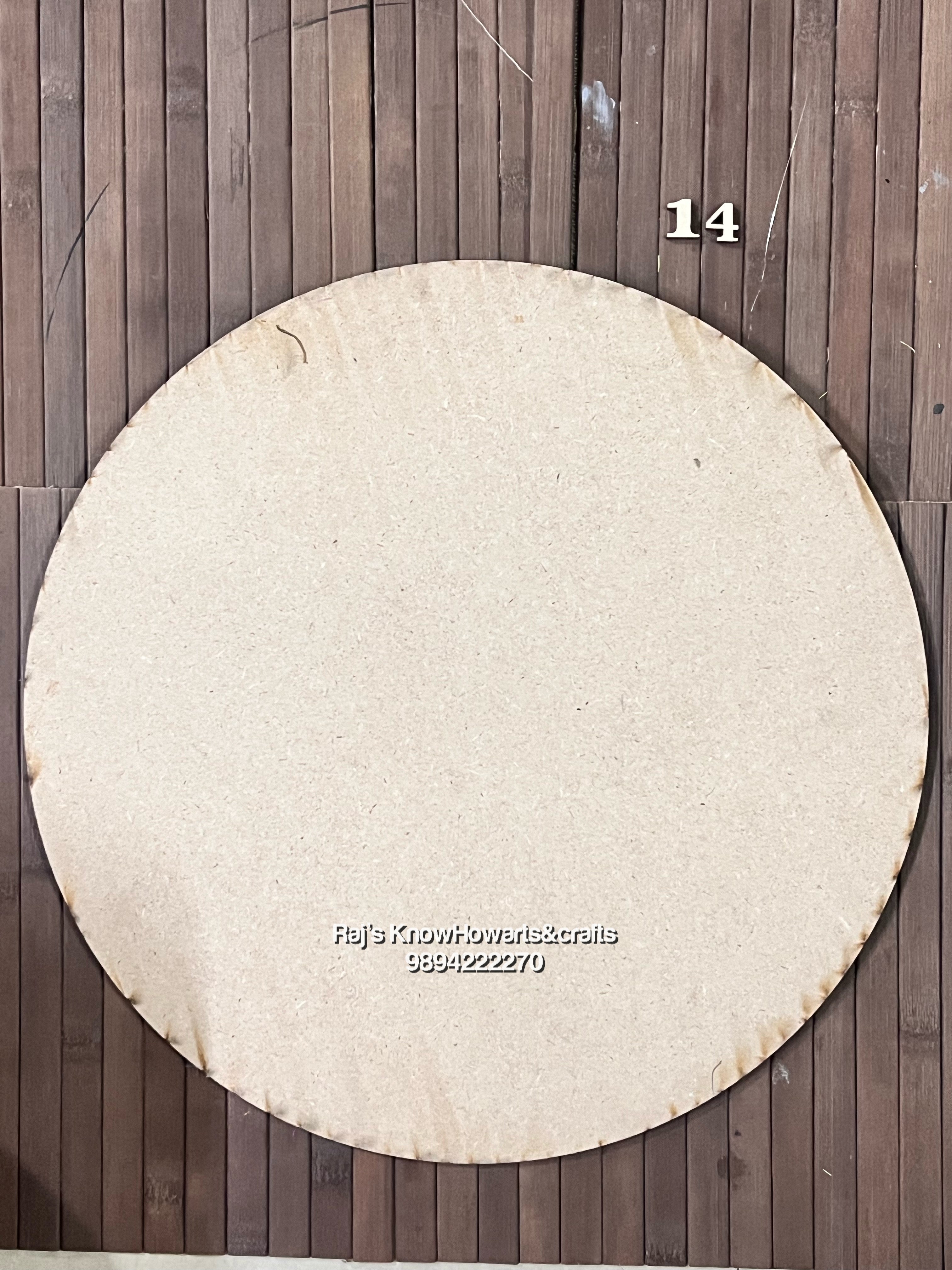 Mdf CIRCLE 14 inch-MDFC14