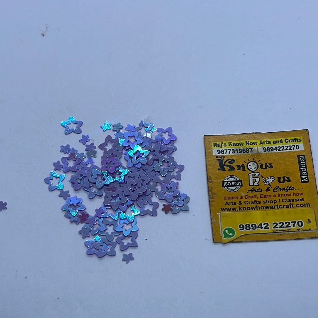 Flower glitter resin fillers