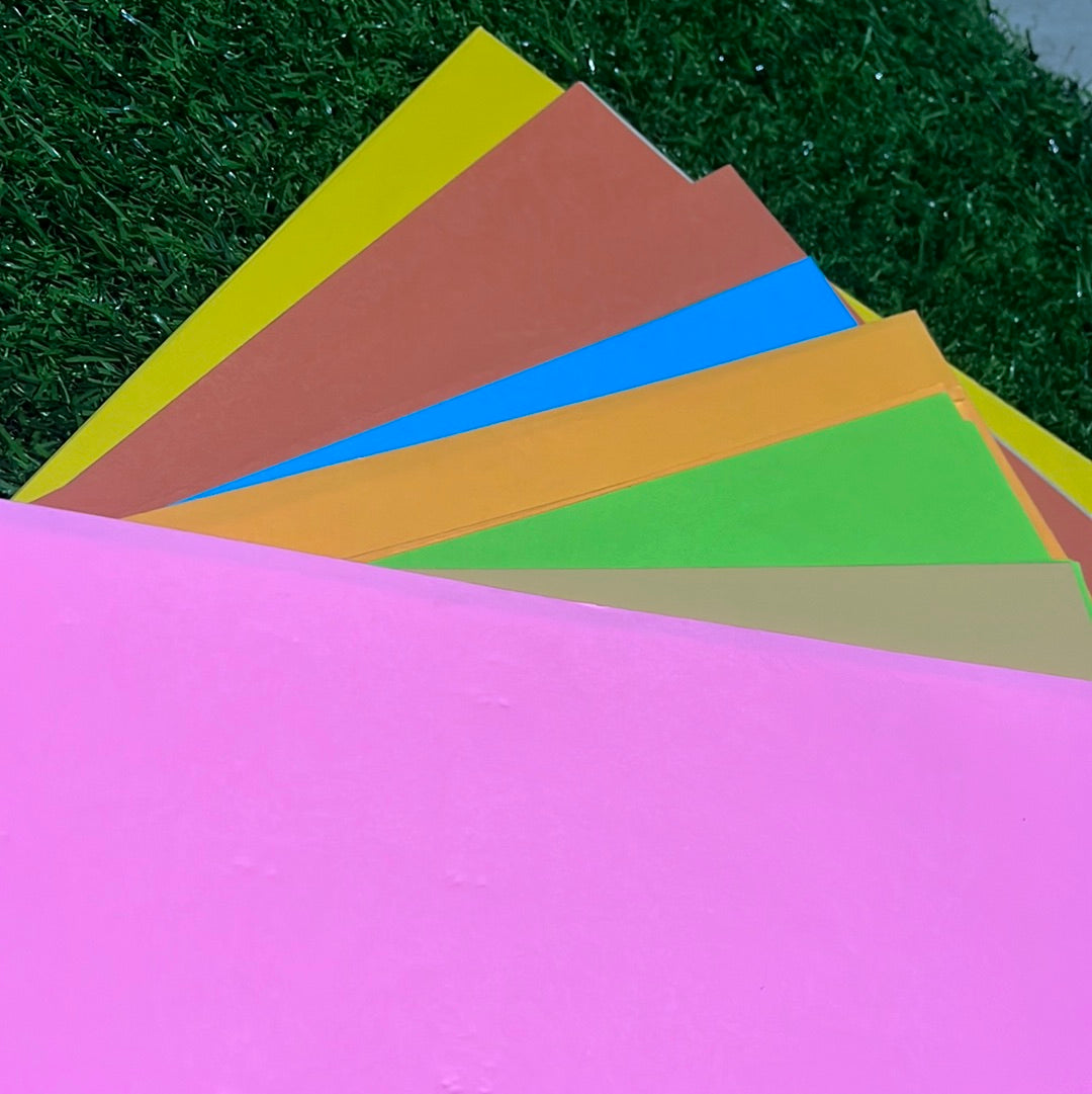 Bright Neon colour paper A4 100 sheet paper pack – KnowHowArtCraft