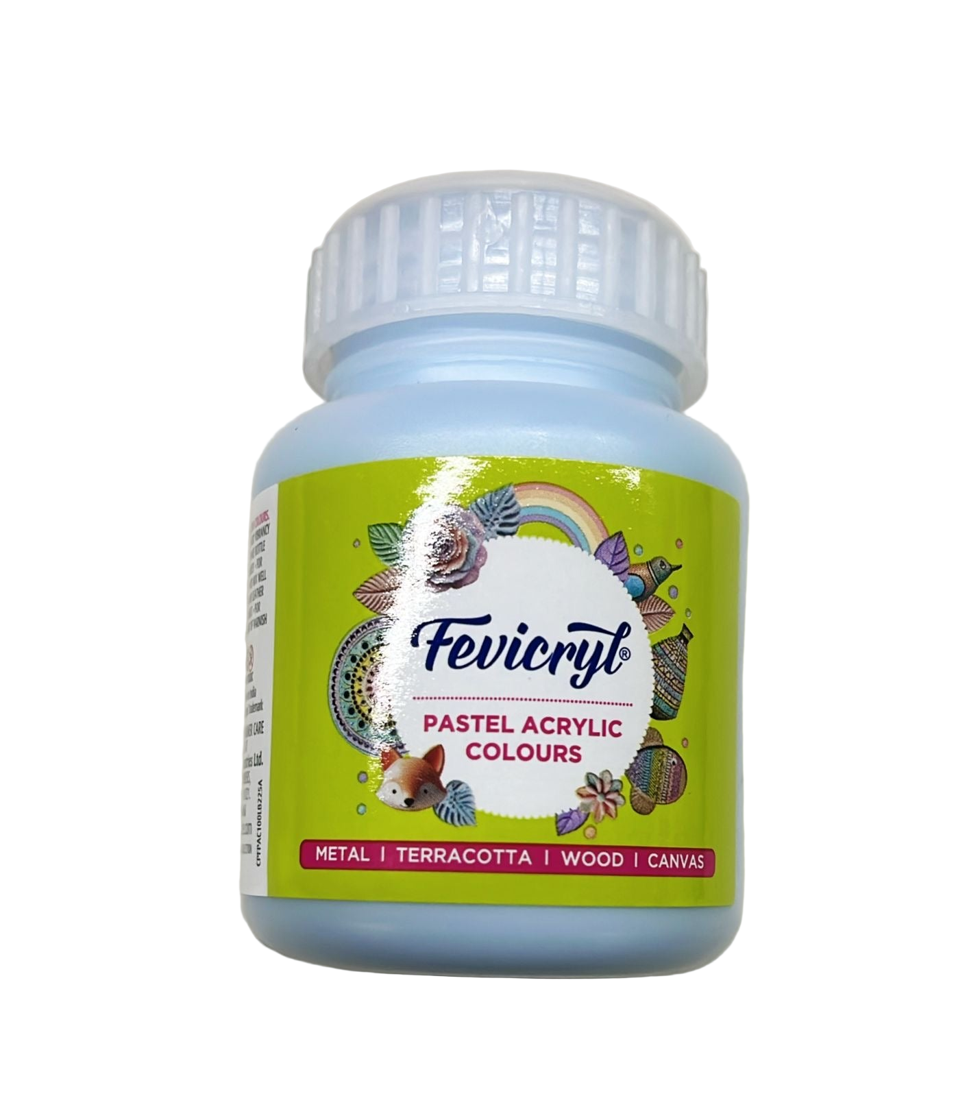 Fevicryl pastel acrylic colours blue joy458 100ml -1pack