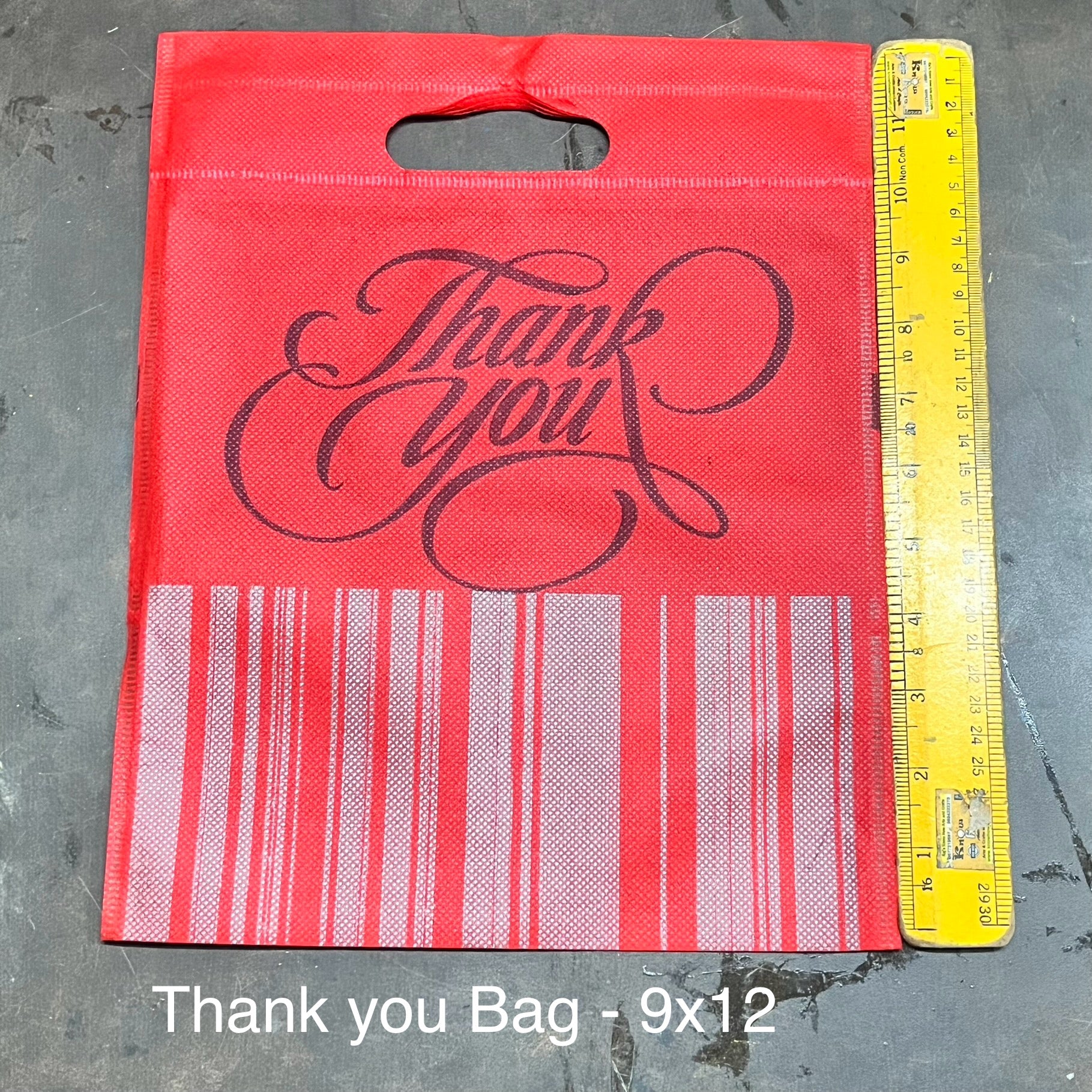 Thank you Bag 9x12 - 25 pc