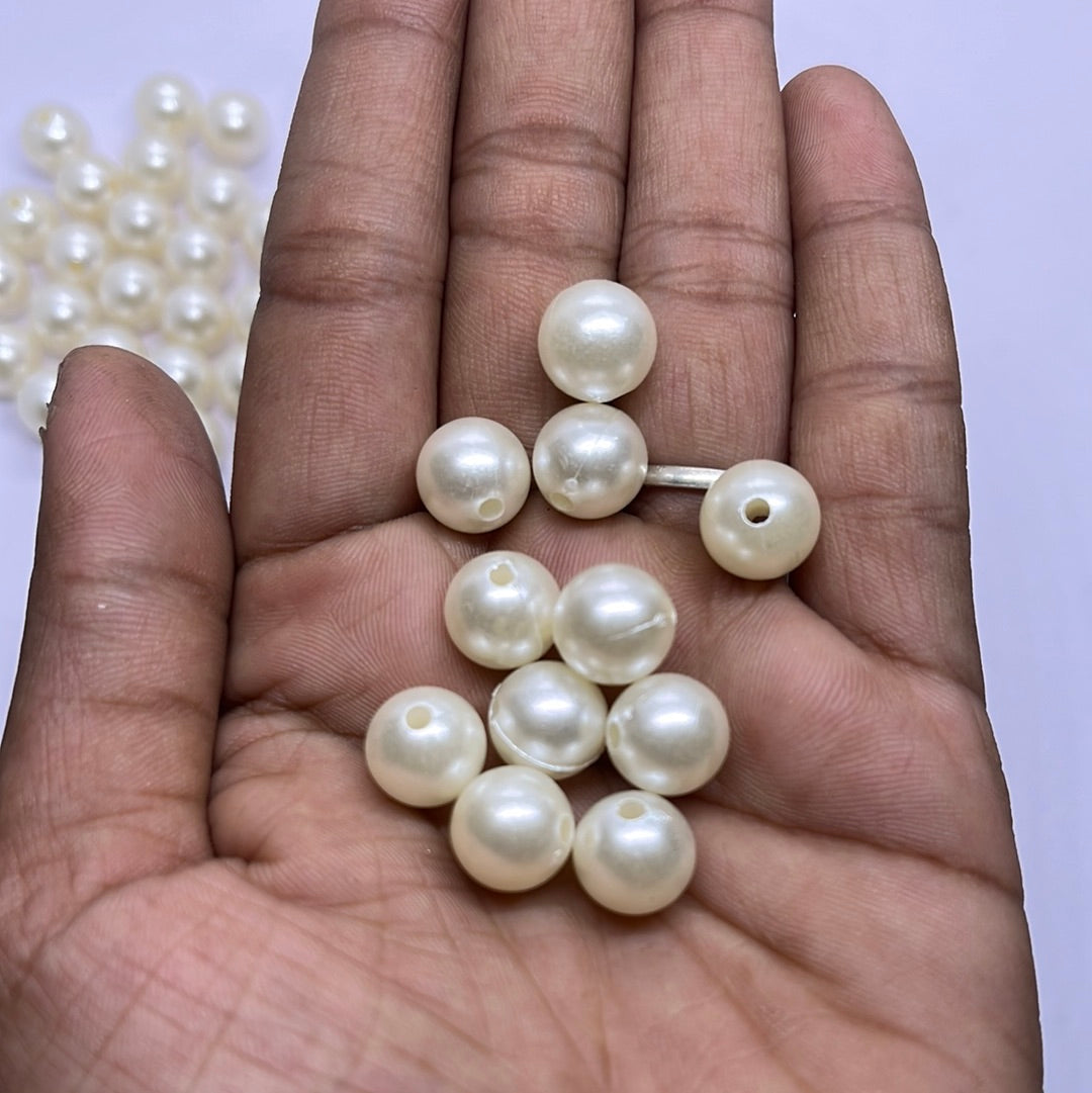 10mm Round  Pearl   25 g