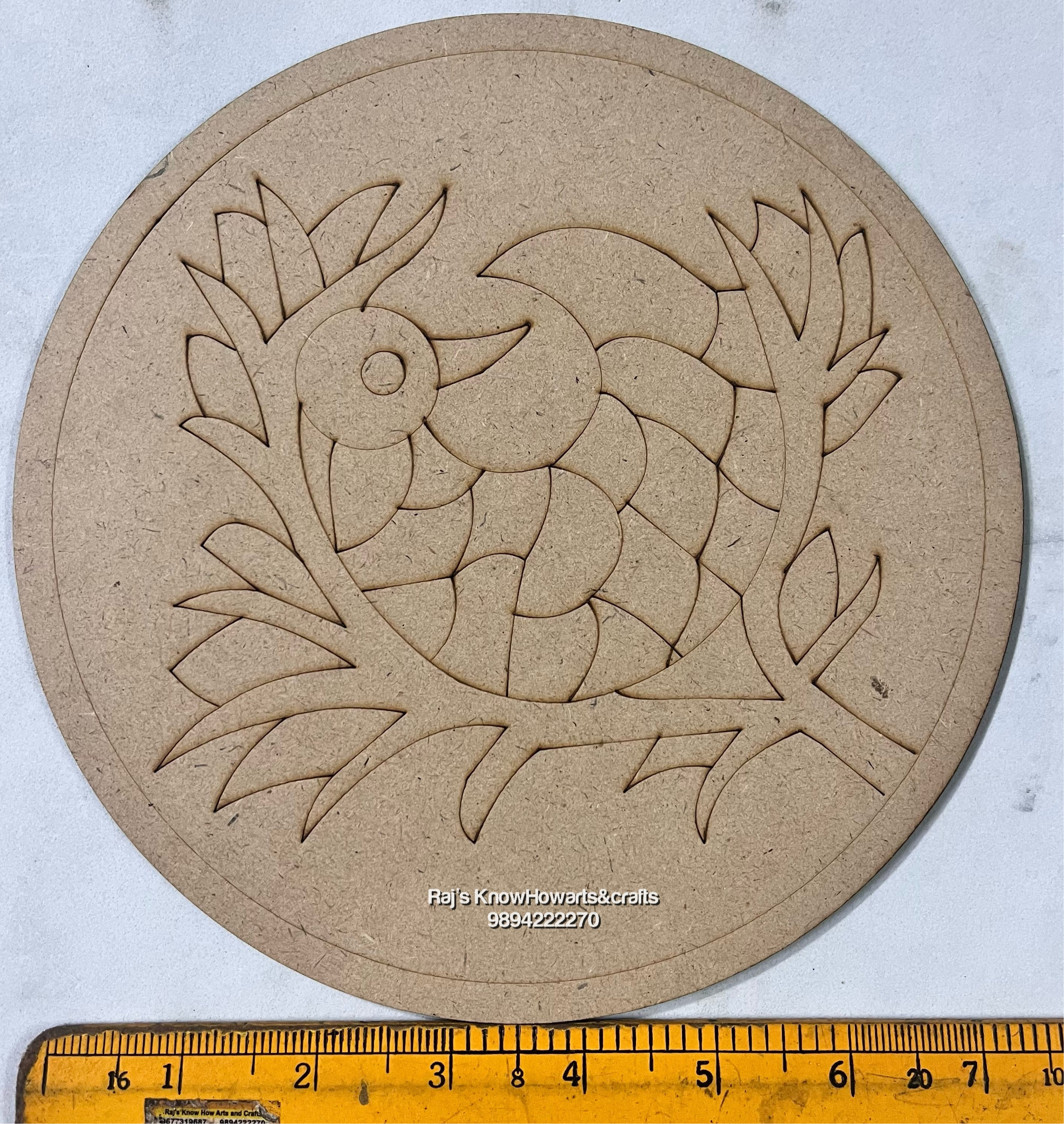 8 inch PREMARKED WOODEN CUTOUT