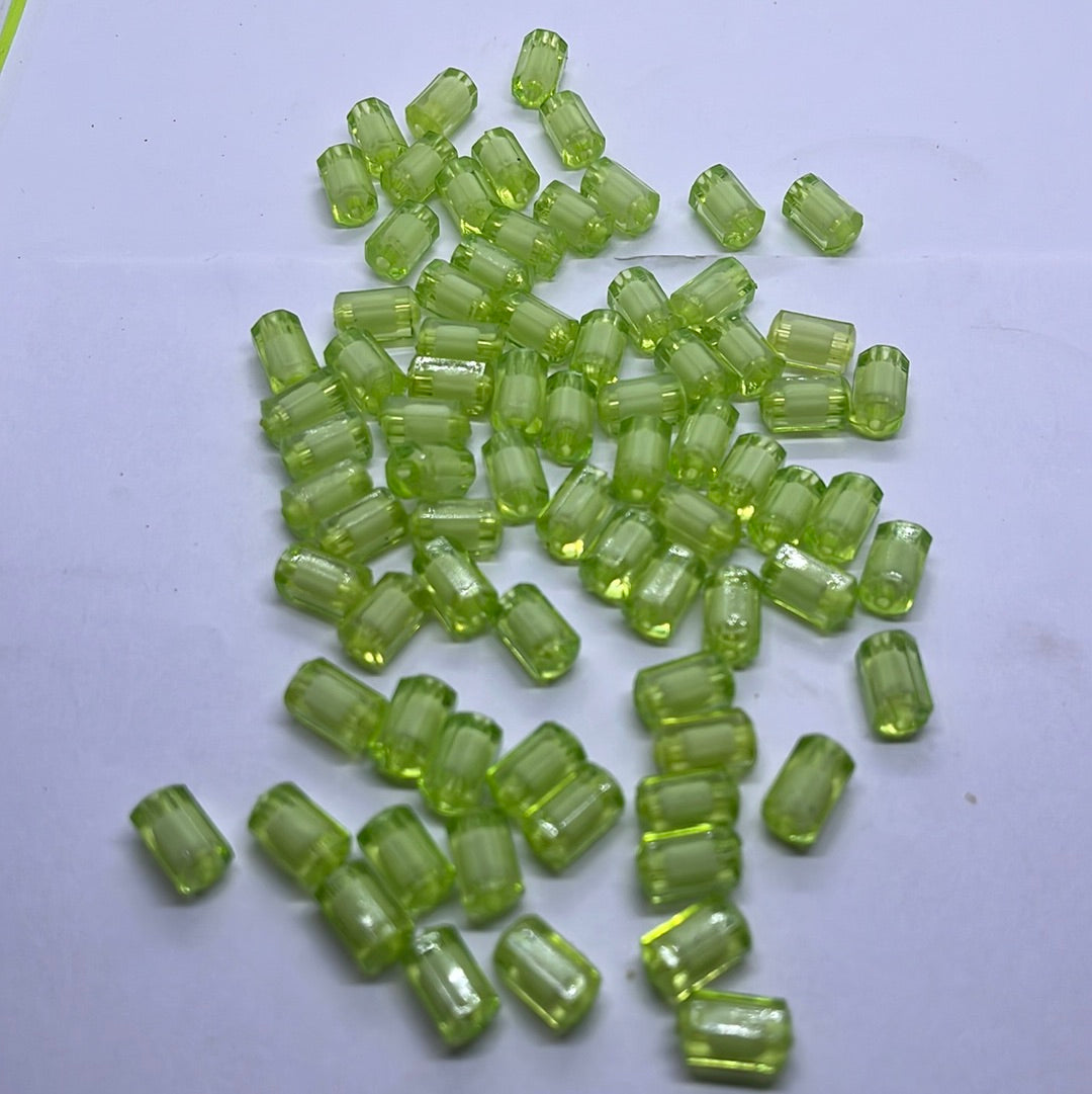 Acrylic  plastic color  small beads -100g 3