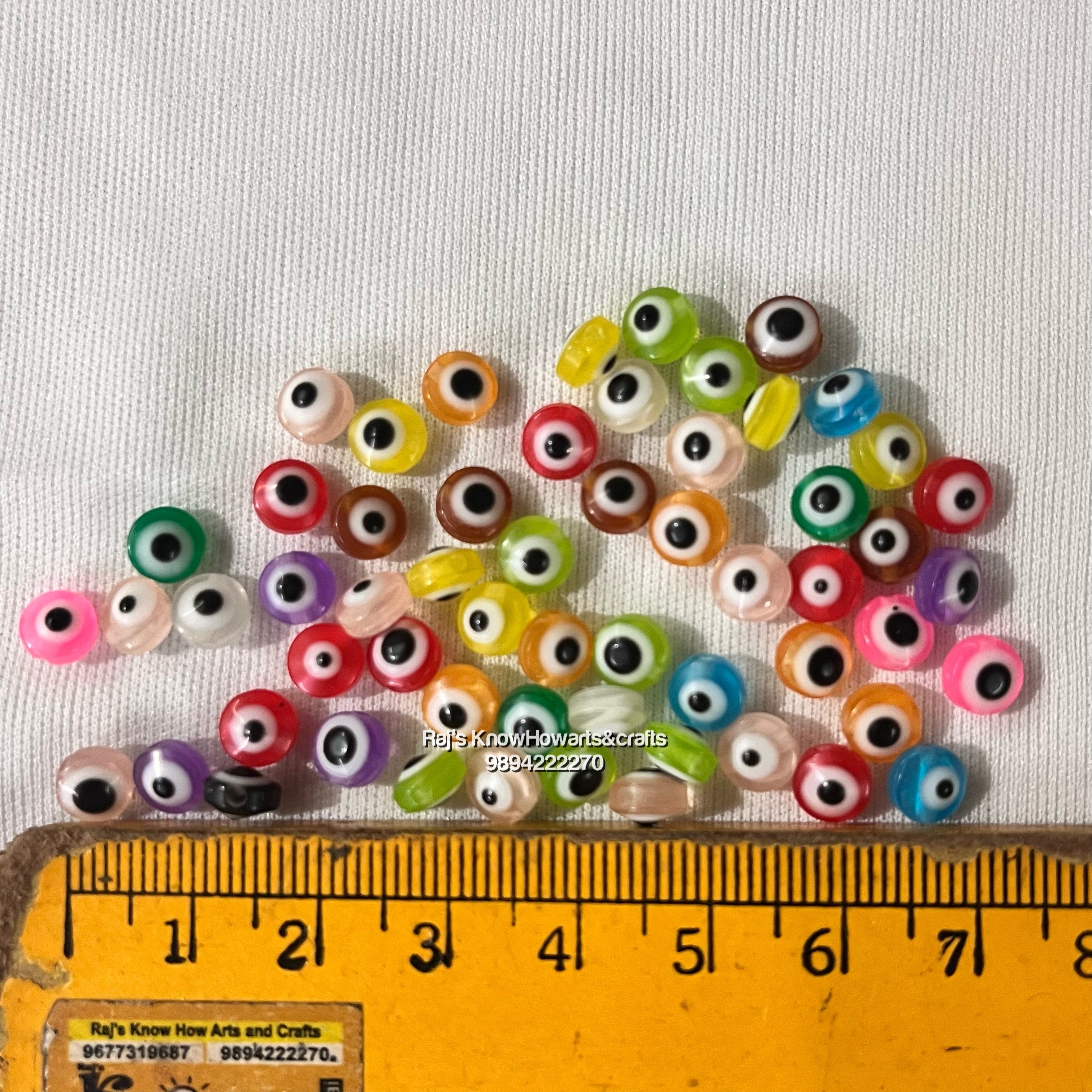 Evil Eye multicolor beads