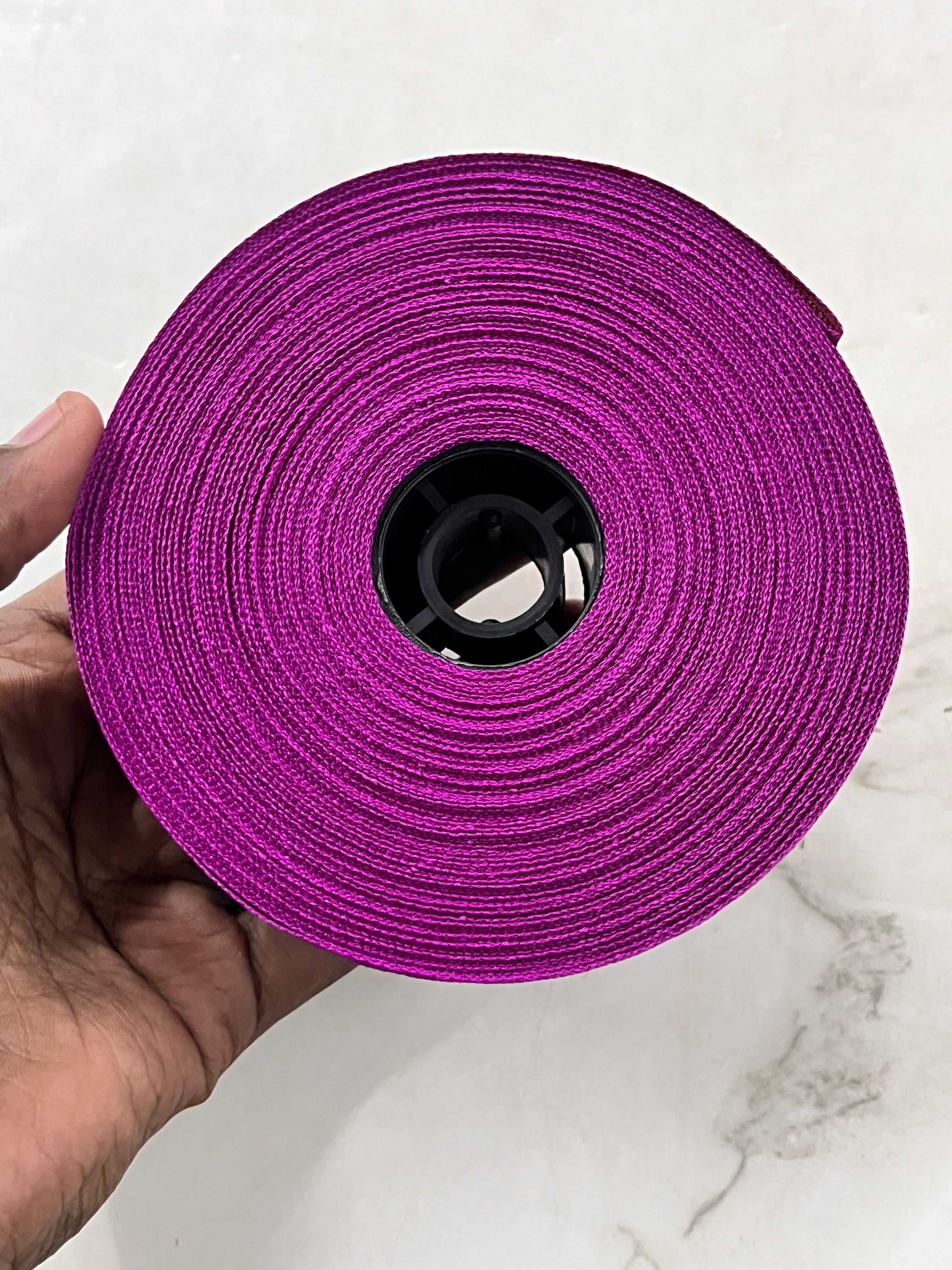 Pattu lace-1 meter pack assorted colours-1pack