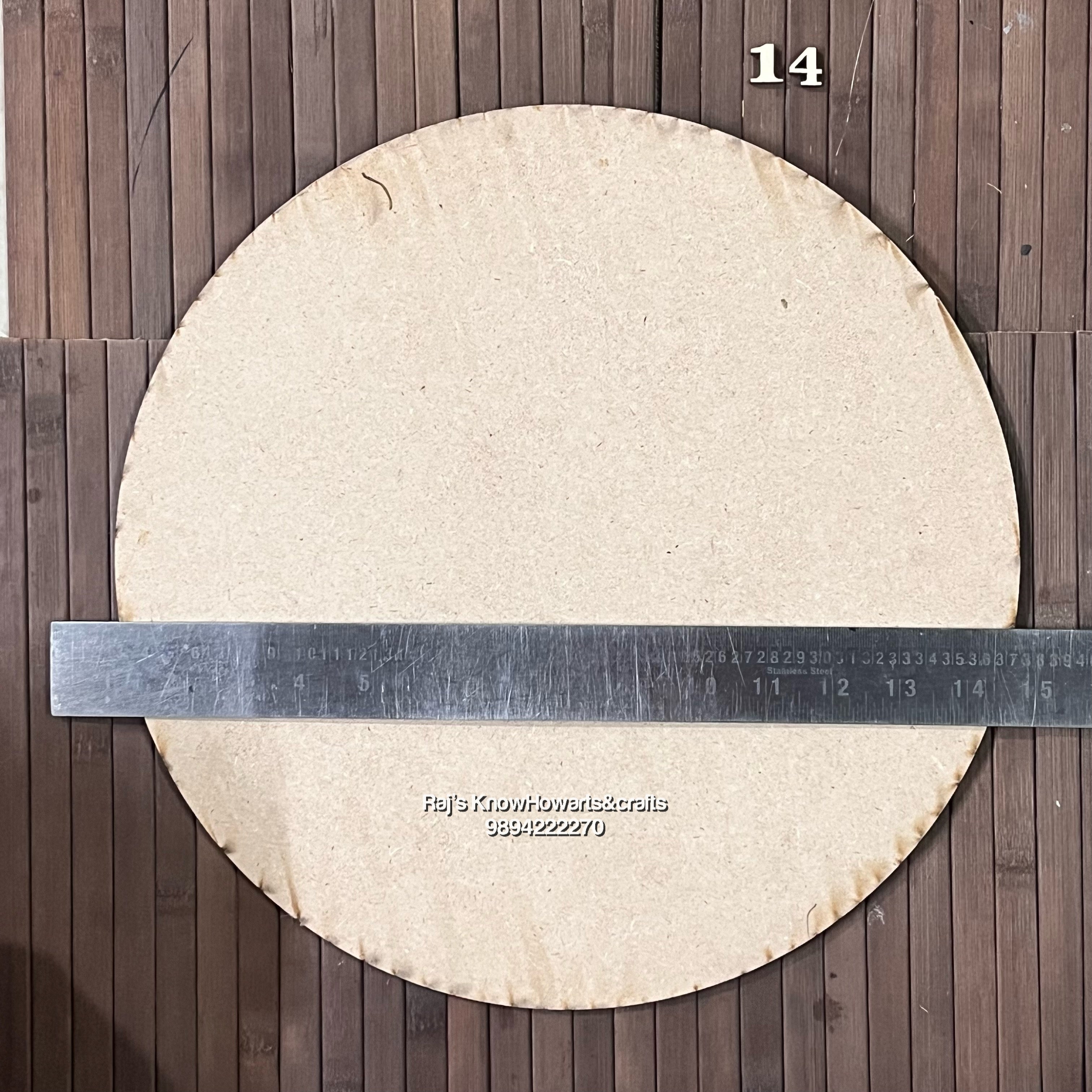 Mdf CIRCLE 14 inch-MDFC14