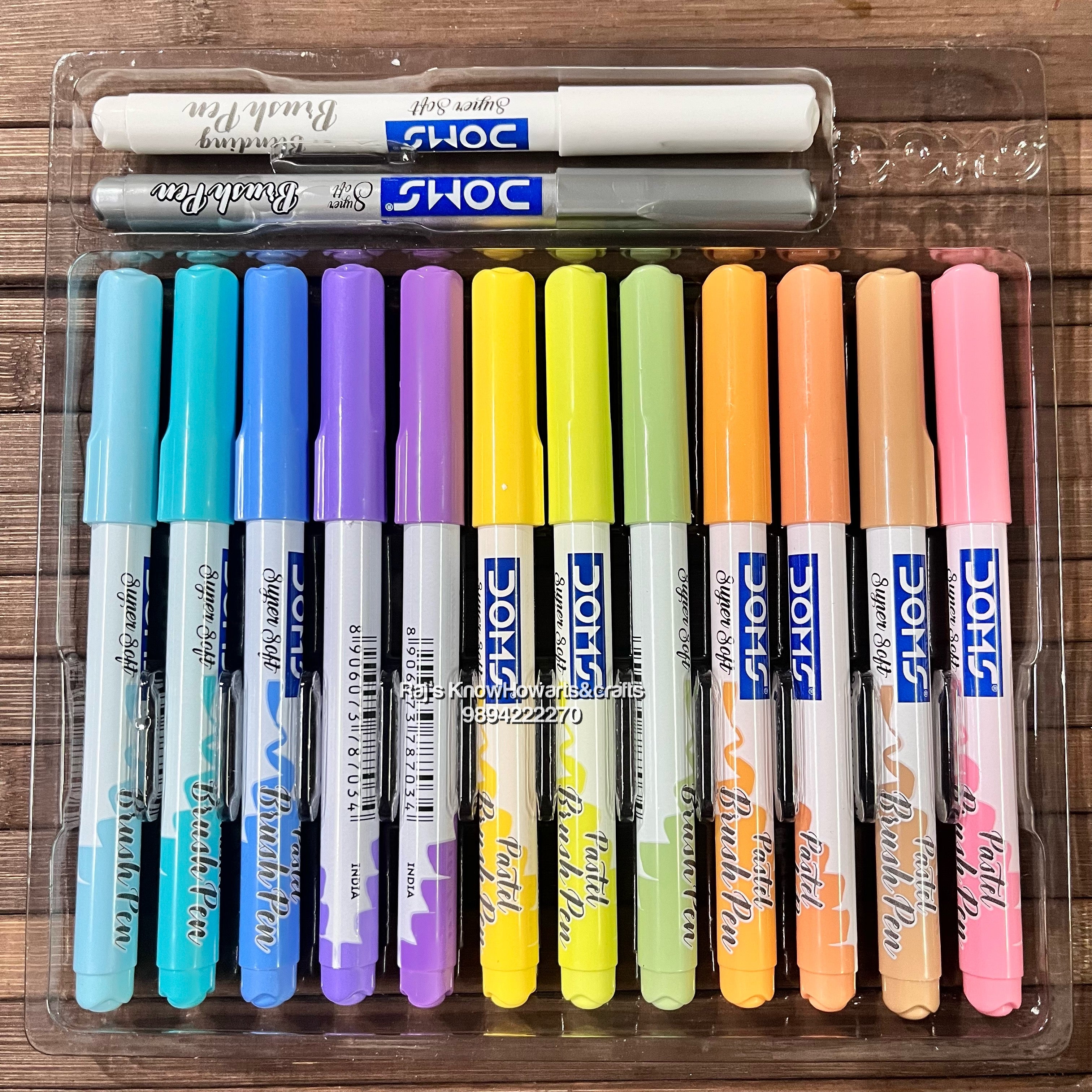 Doms  pastel Brush pens