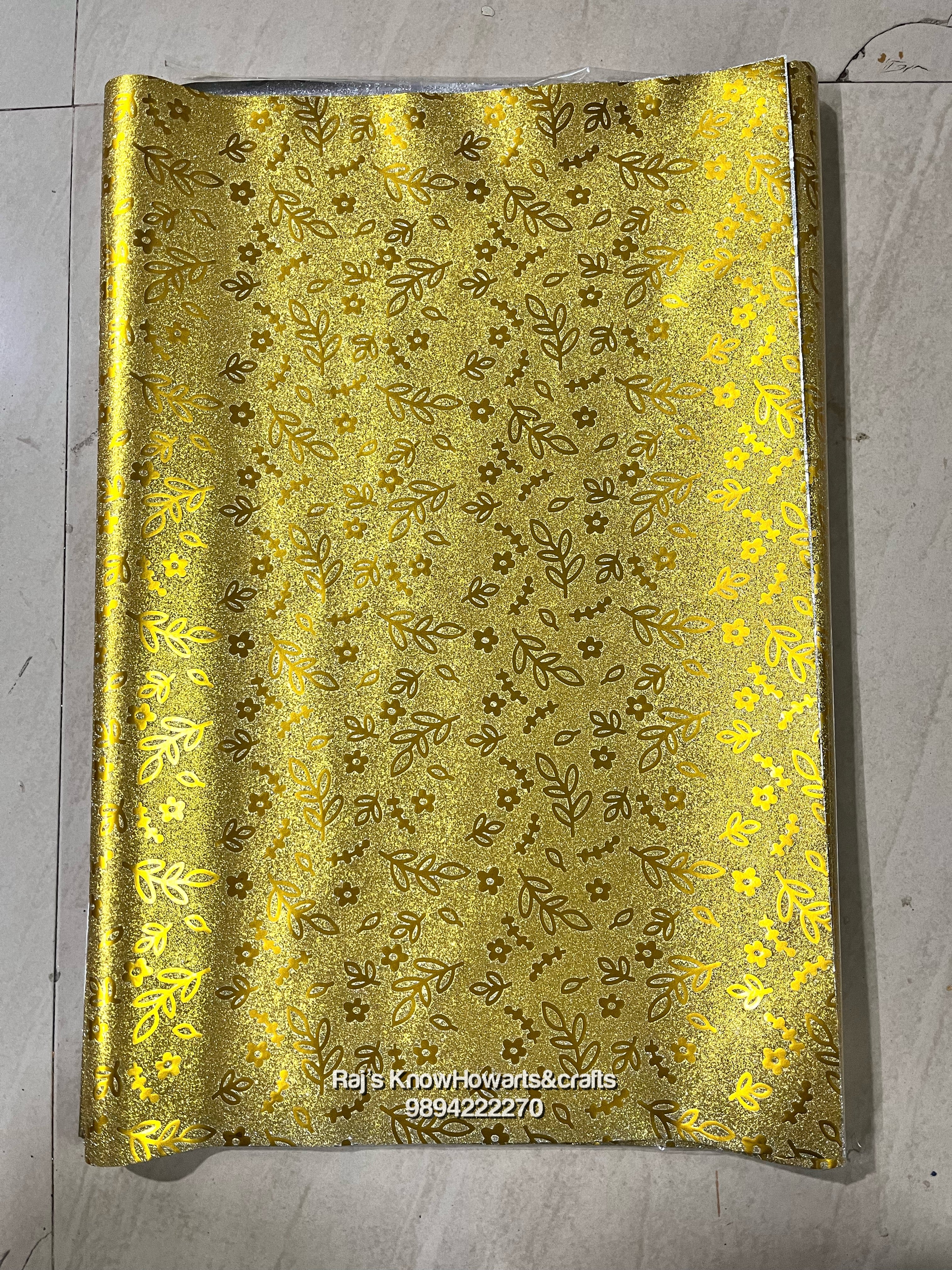 Gold gift sheets - 20 sheets