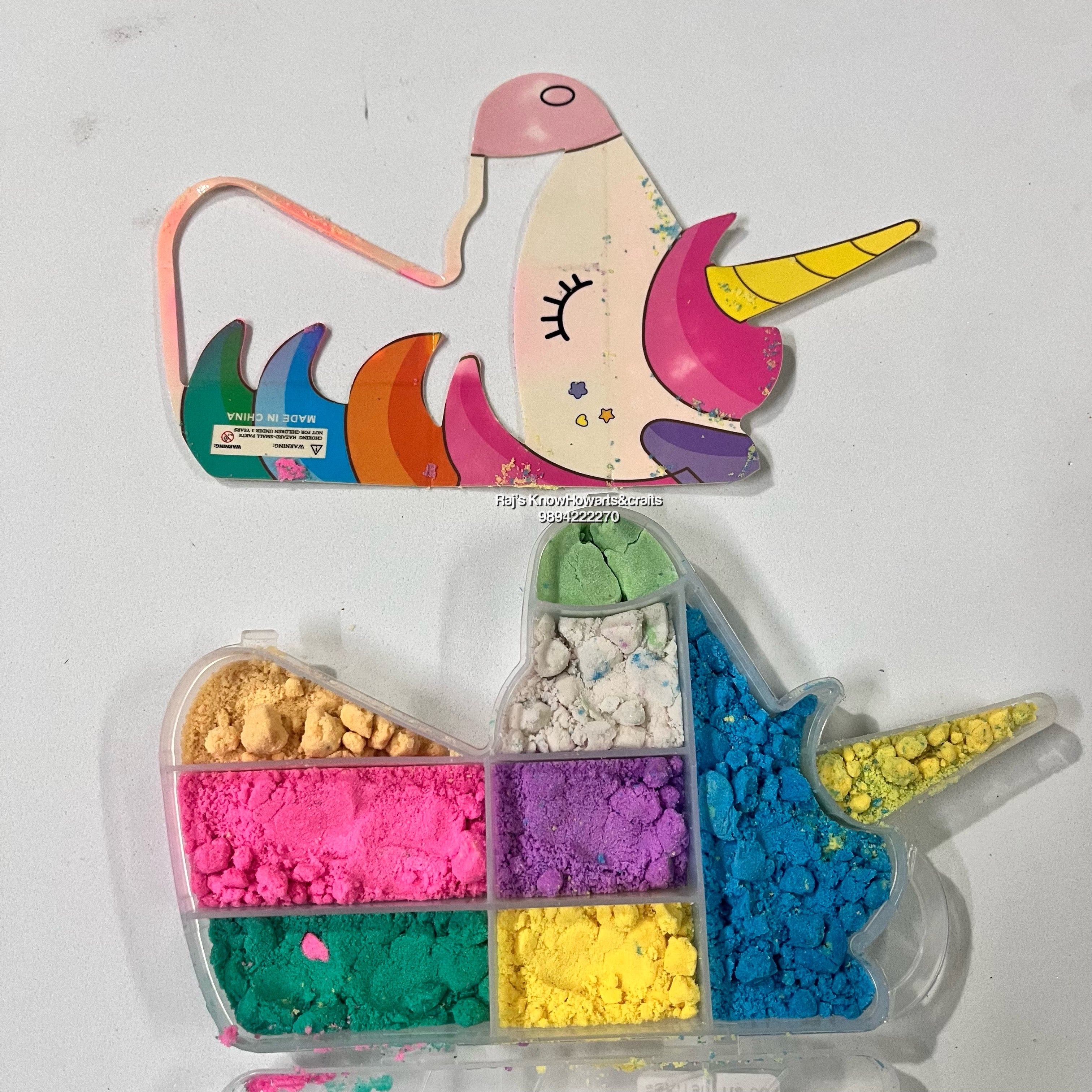 Sand art animals kit