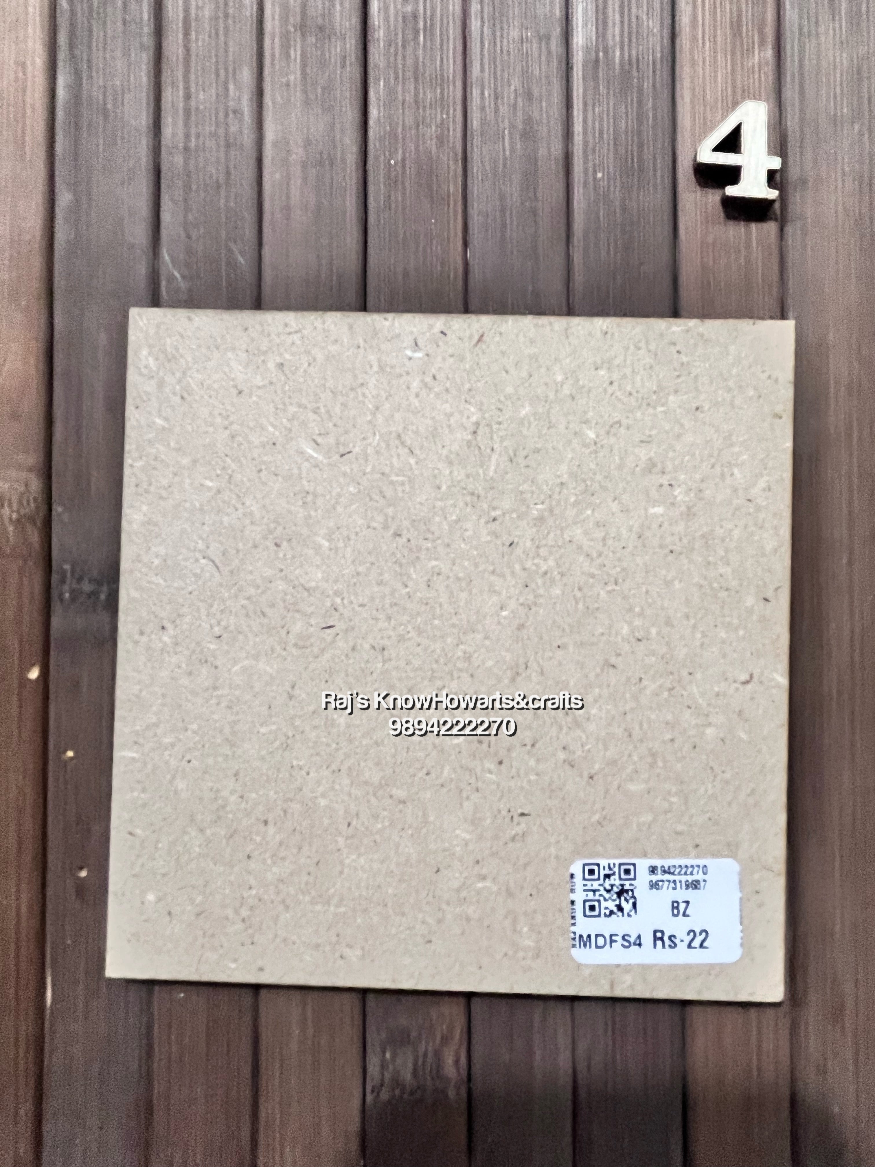 MDF SQUARE 4-MDFS4