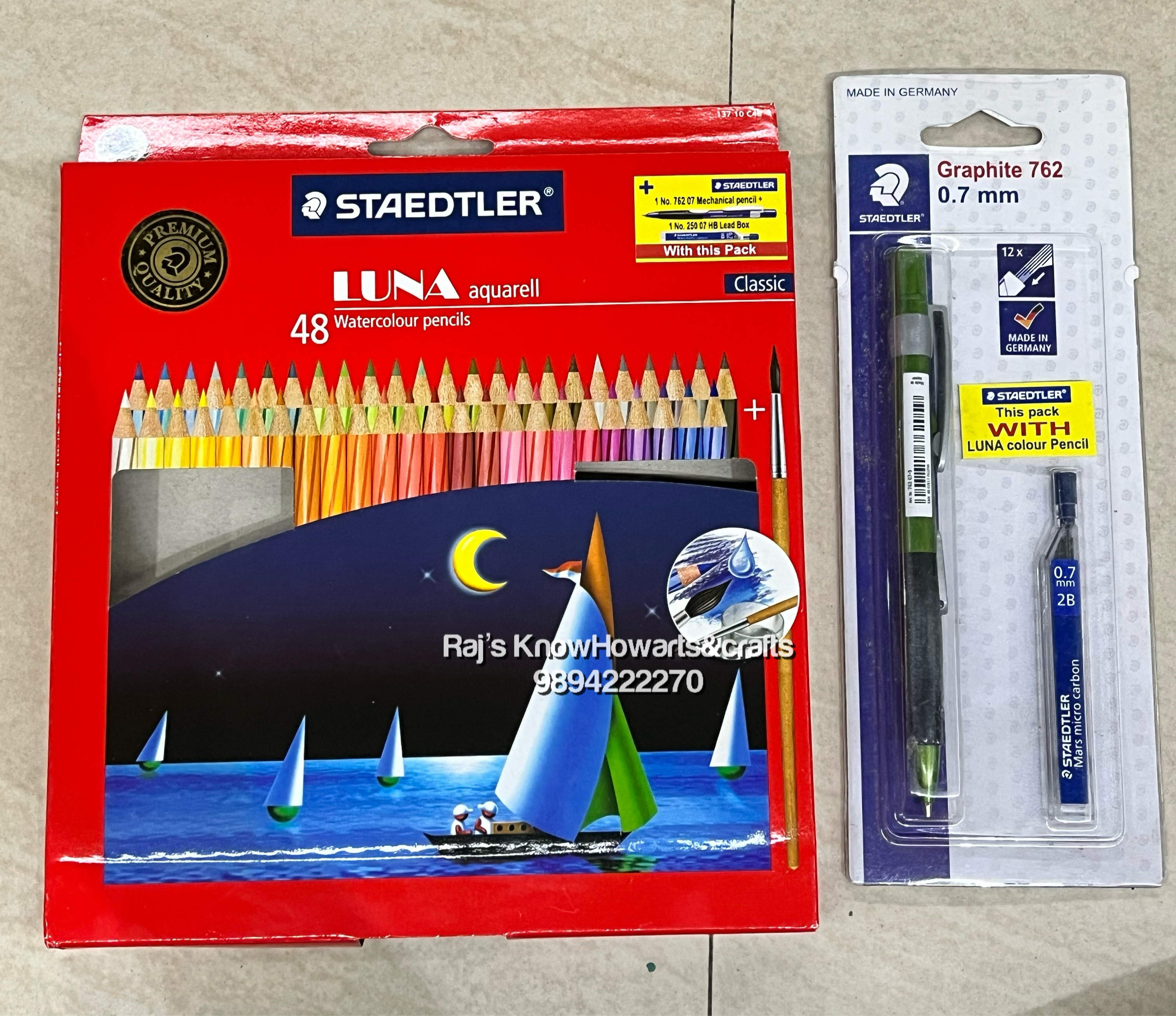 STAEDTLER 48 LUNA WATERCOLOUR PENCILS