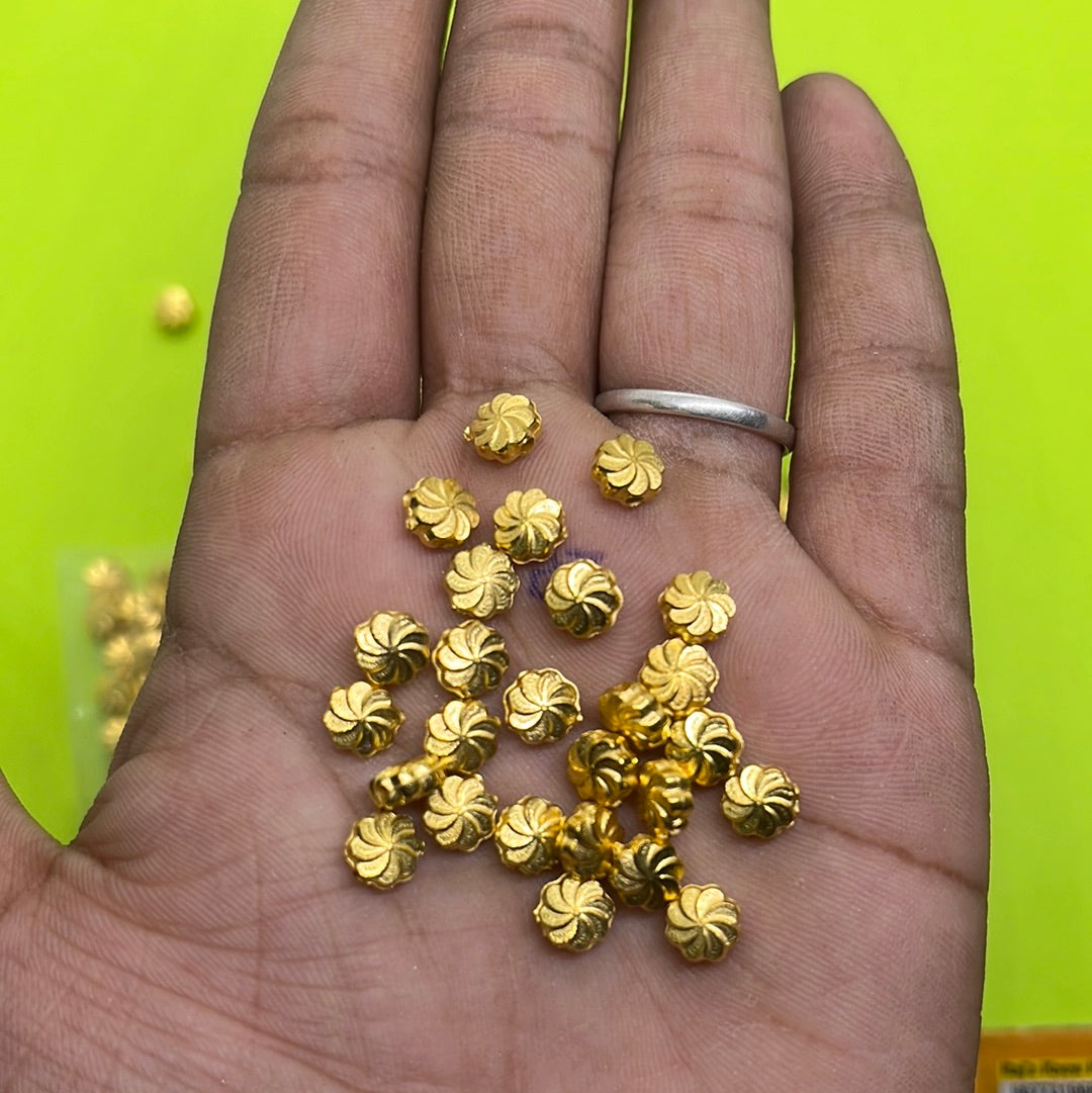 Plastic golden leaf for diy jewelry making more than 25pc