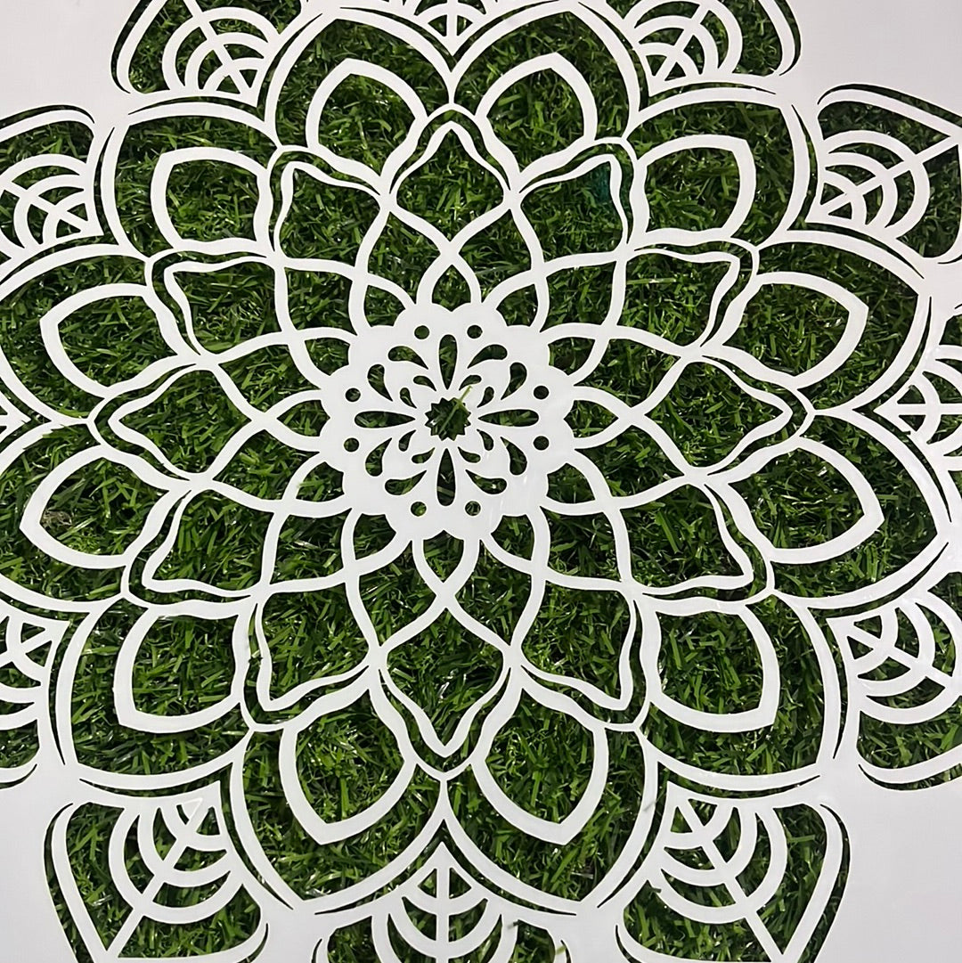 Rangoli stencil design  6