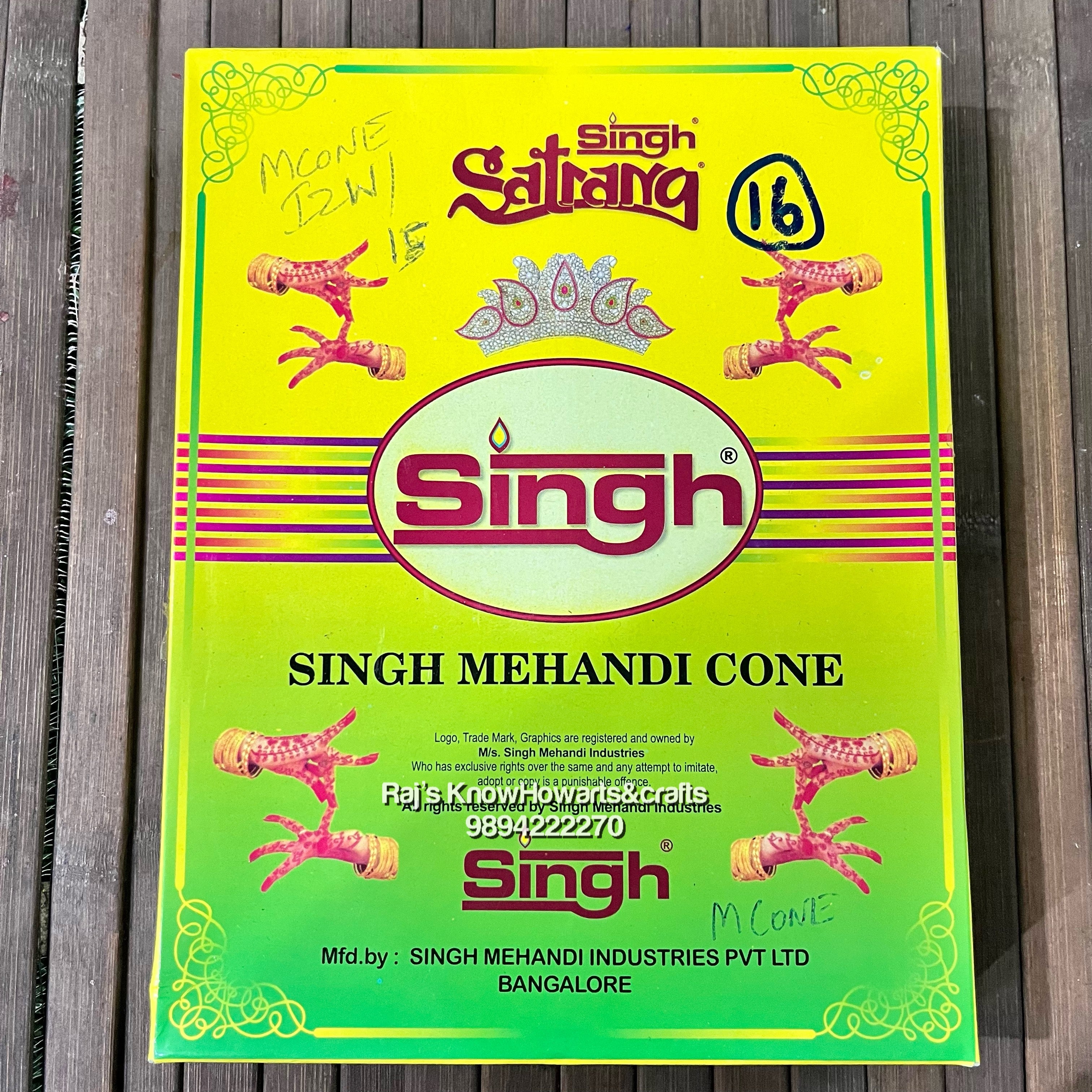 Singh Mehandhi cone - 1 pc