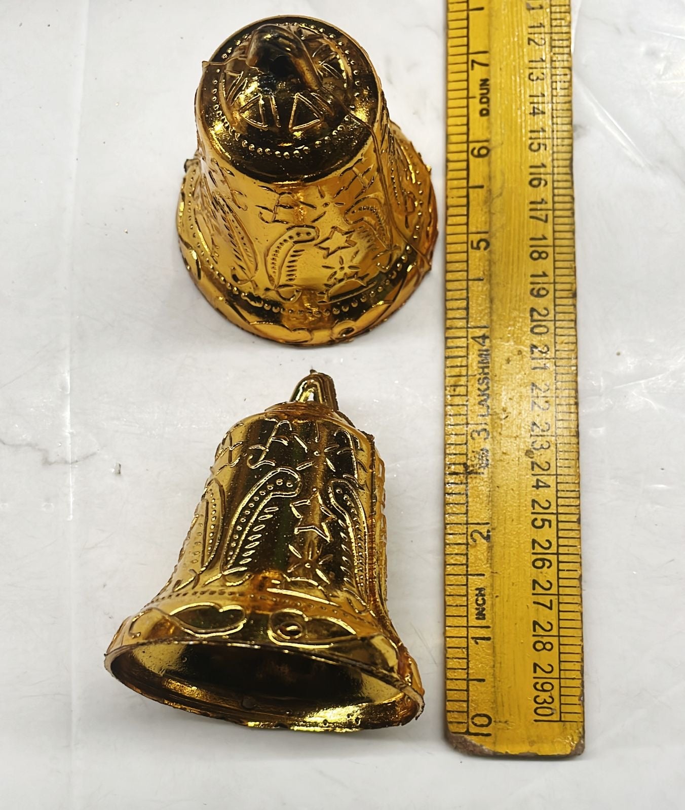 Golden acrylic bell full difference size available