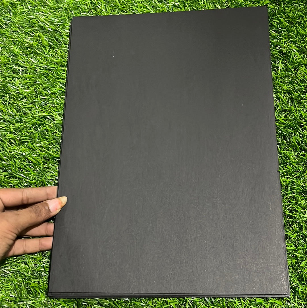 Black paper loose 25 sheets A4 size paper