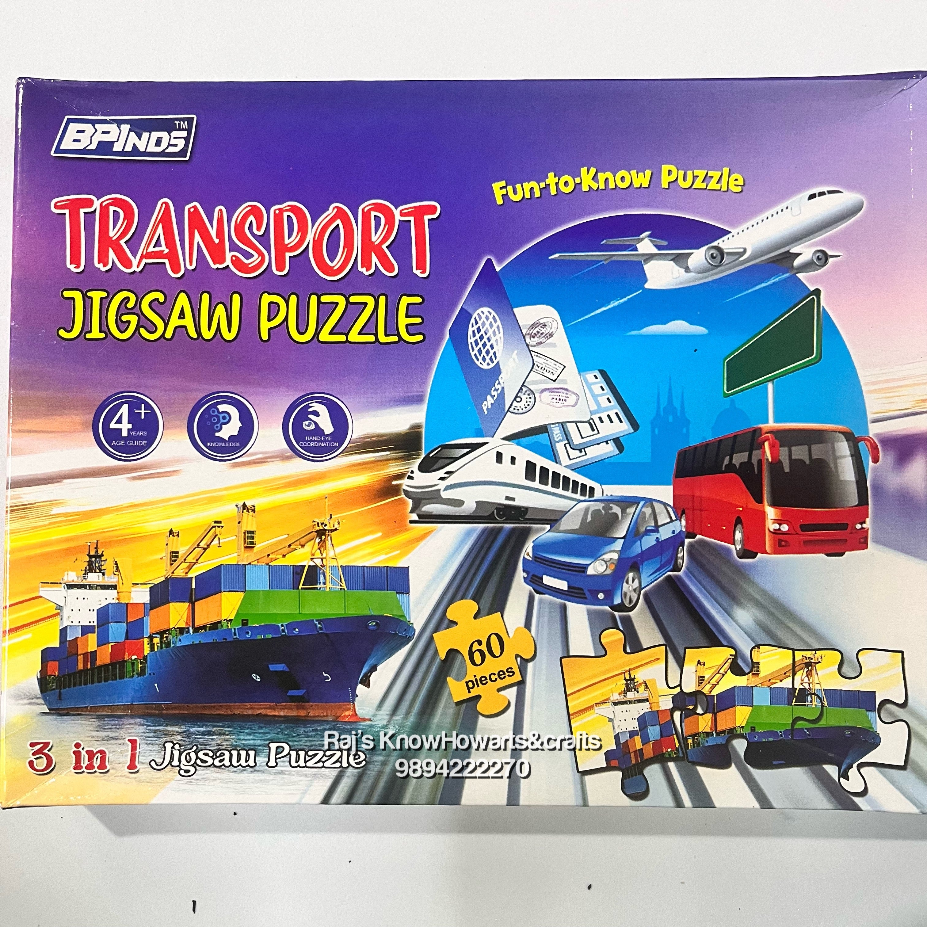 Transport Jigsaw Puzzle