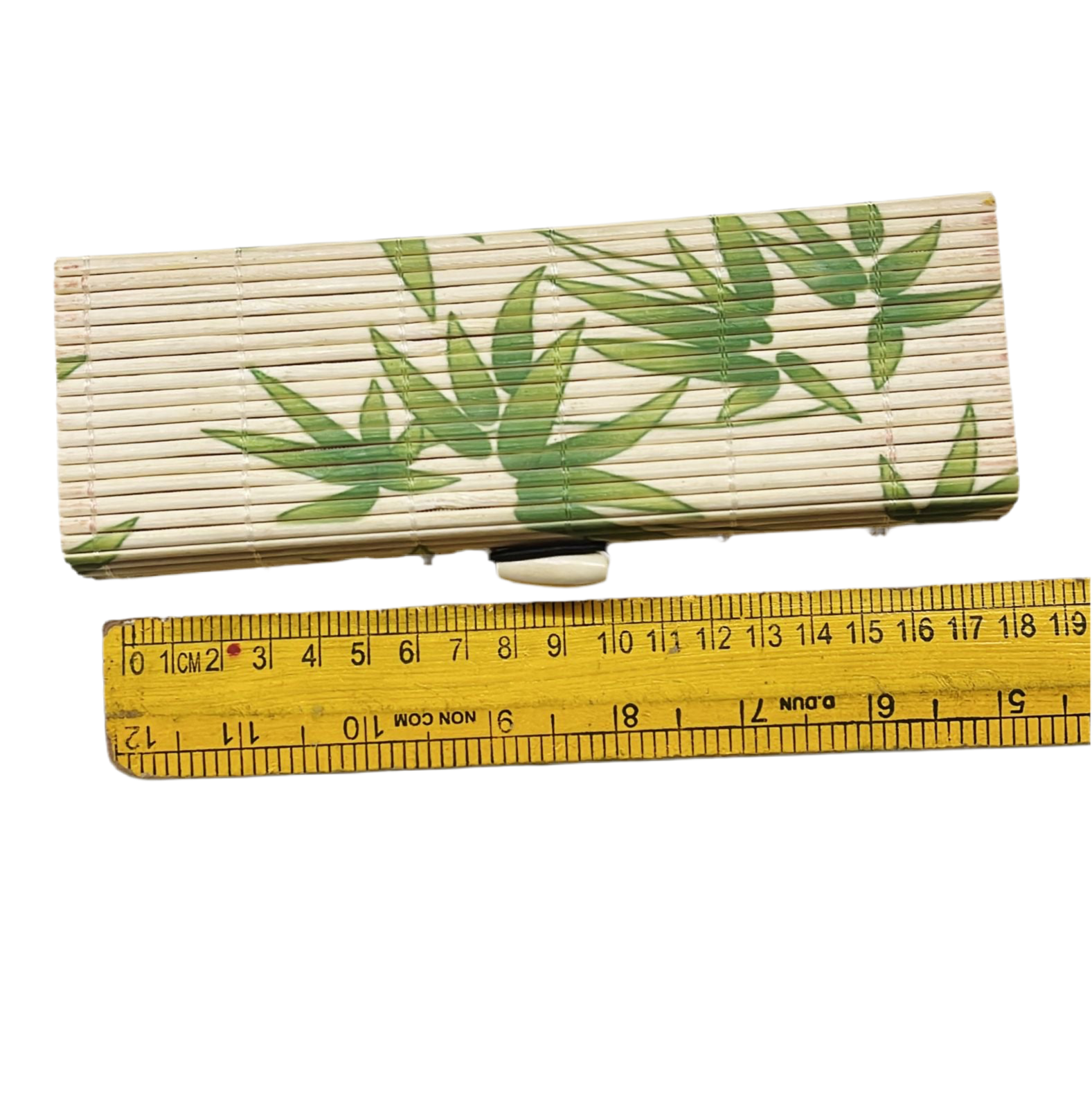 Natural Bamboo jewellery box rectangle multipurpose use -1pack