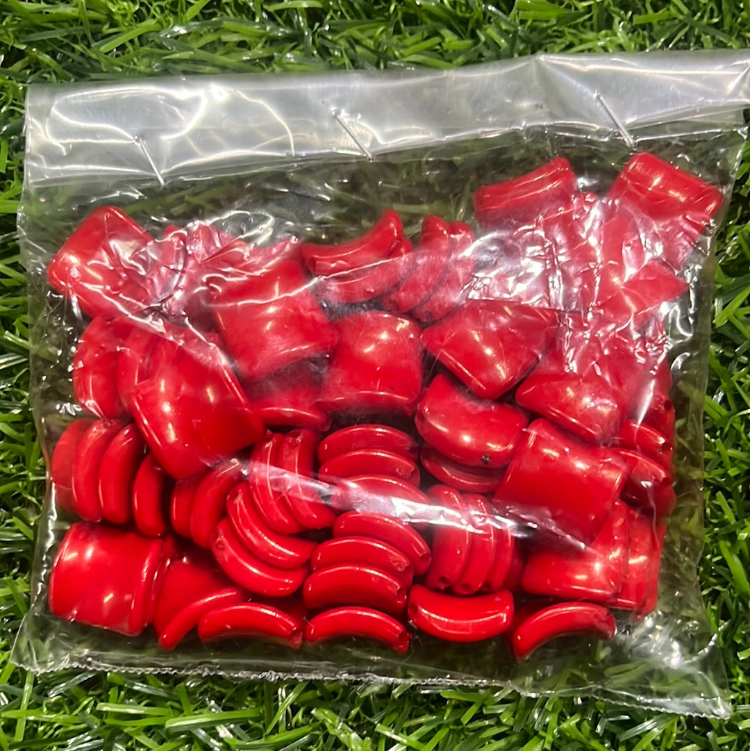 Red Plastic Bead-50g