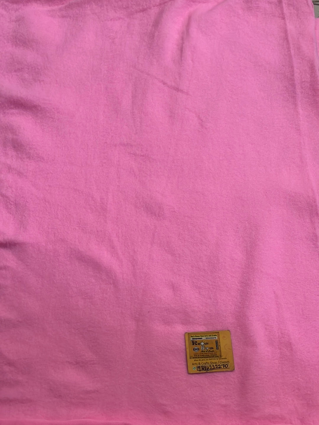 Felt cloth light pink - 1meter