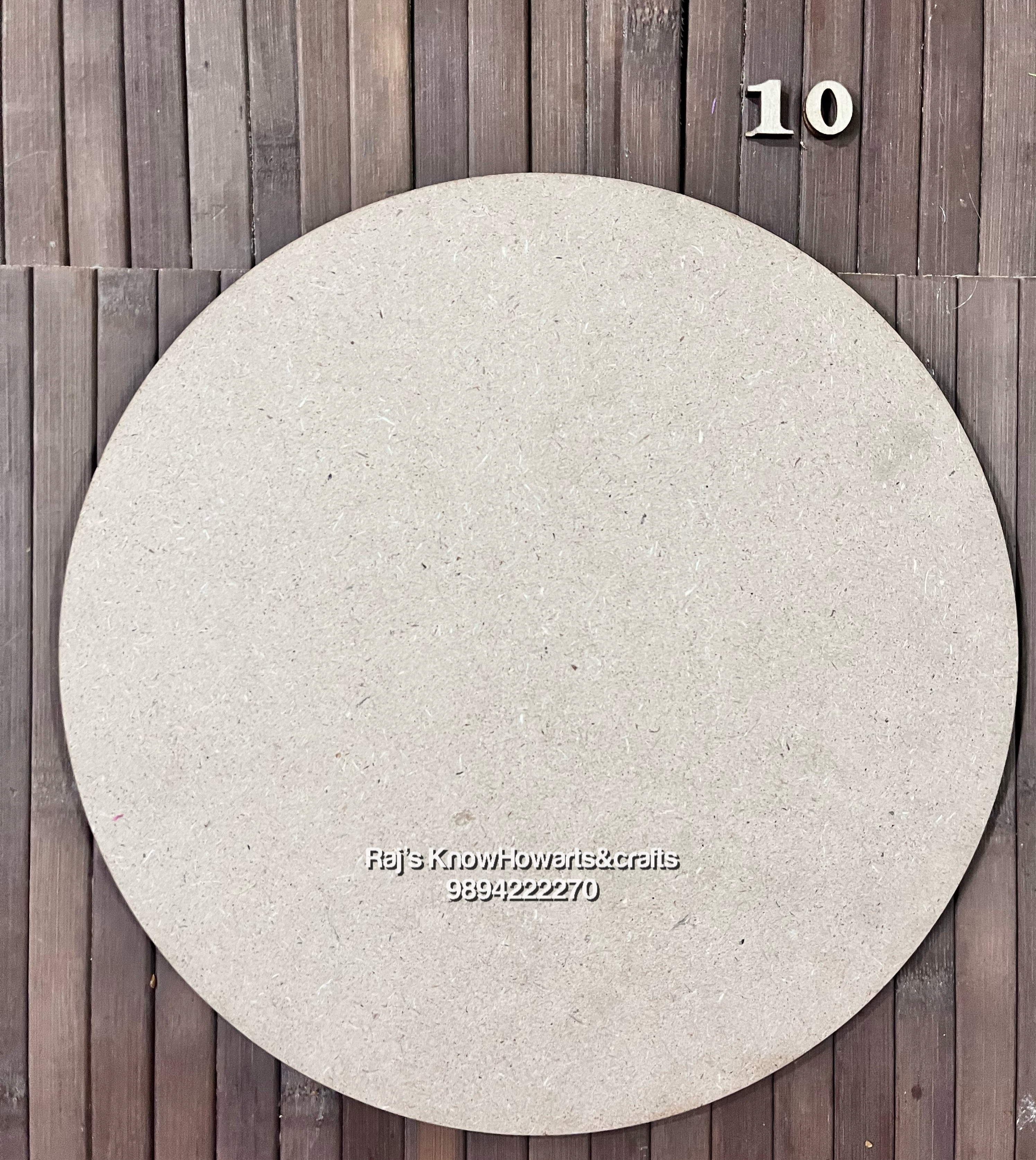 Mdf CIRCLE 10 inch-MDFC10