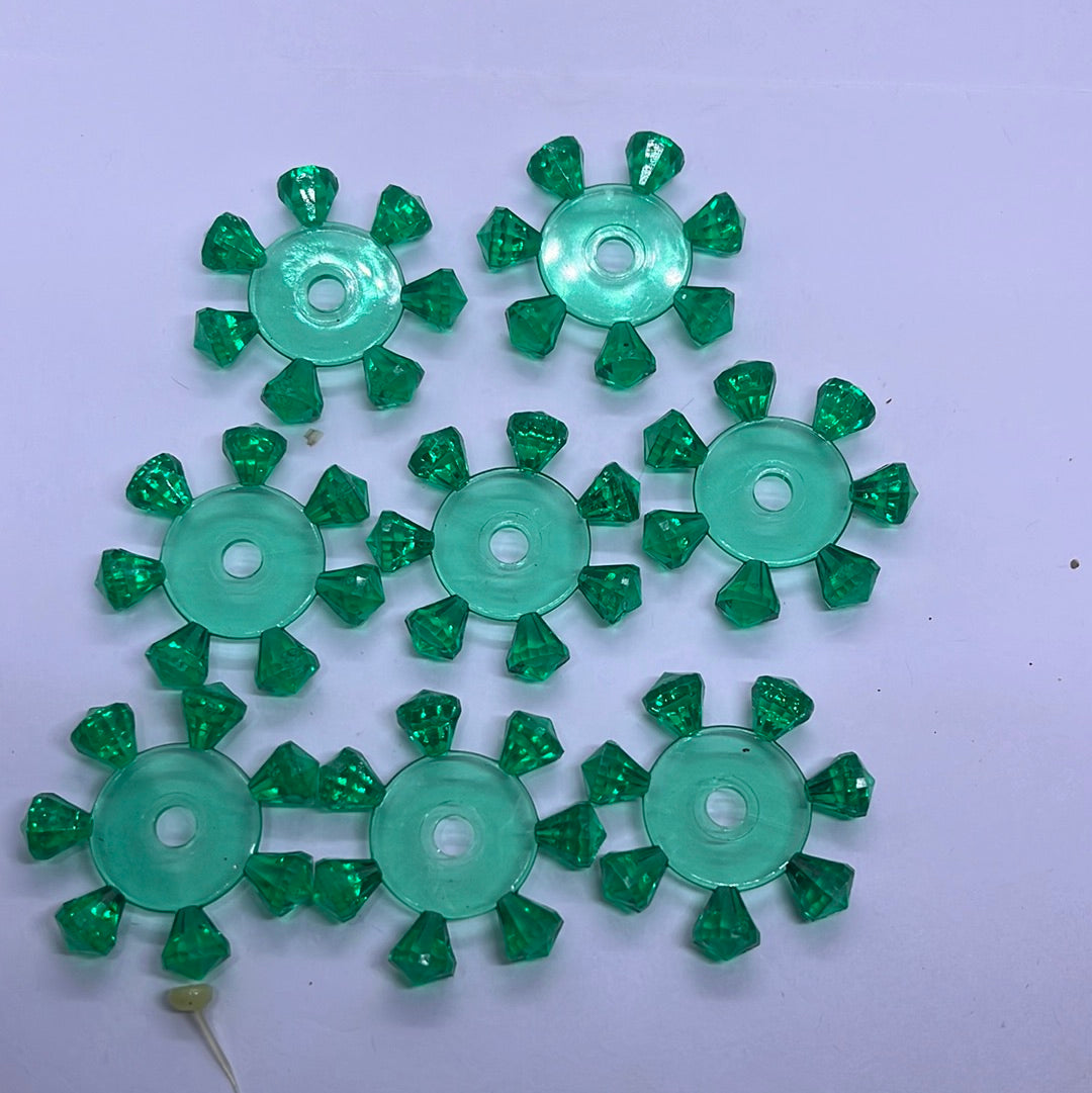 Star acrylic beads  100 g 3