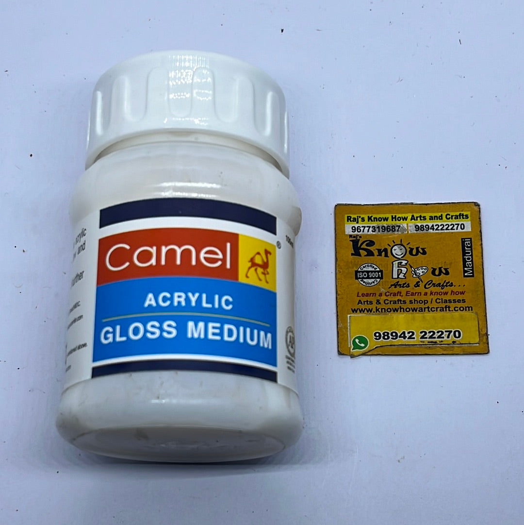 Camel Acrylic gloss medium 100 ml