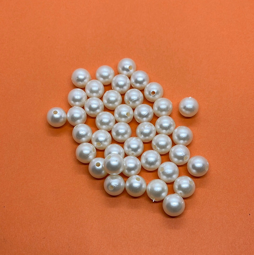 10mm Round  Pearl   25 g