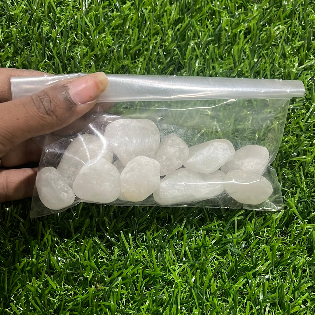 White pebbles big -100g pack