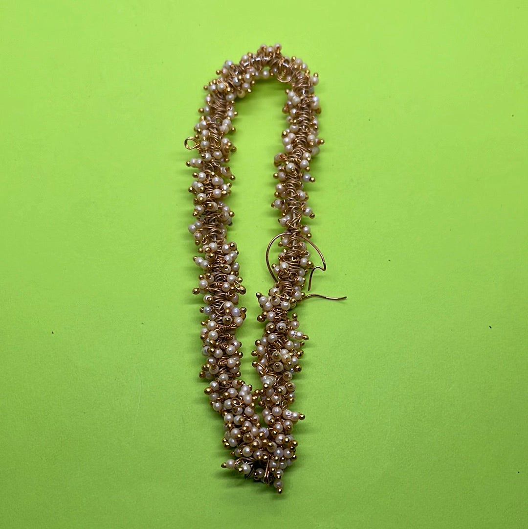 2mm Lorial Beads jhumki
