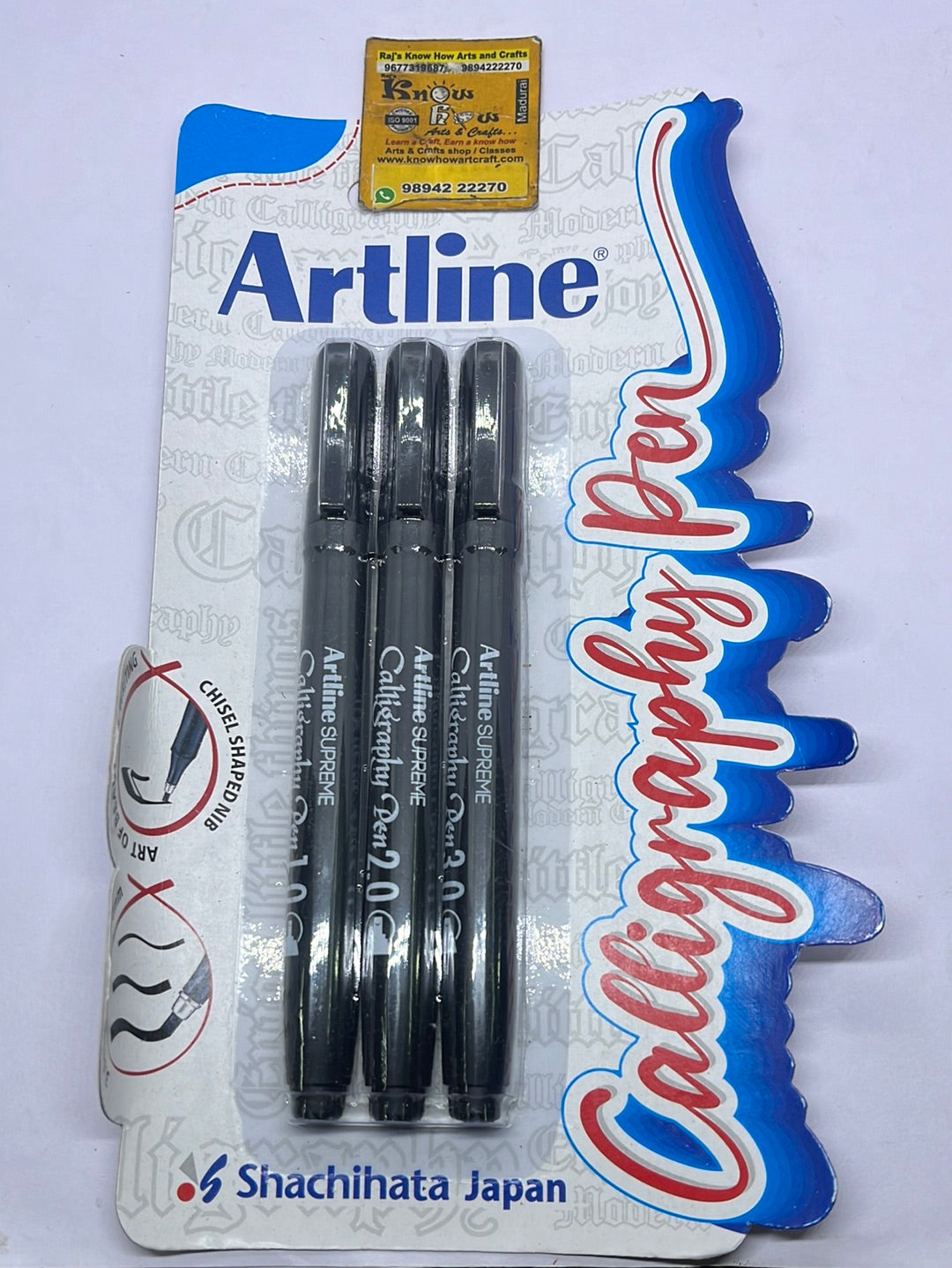 Artline Calligraphy pen - Black
