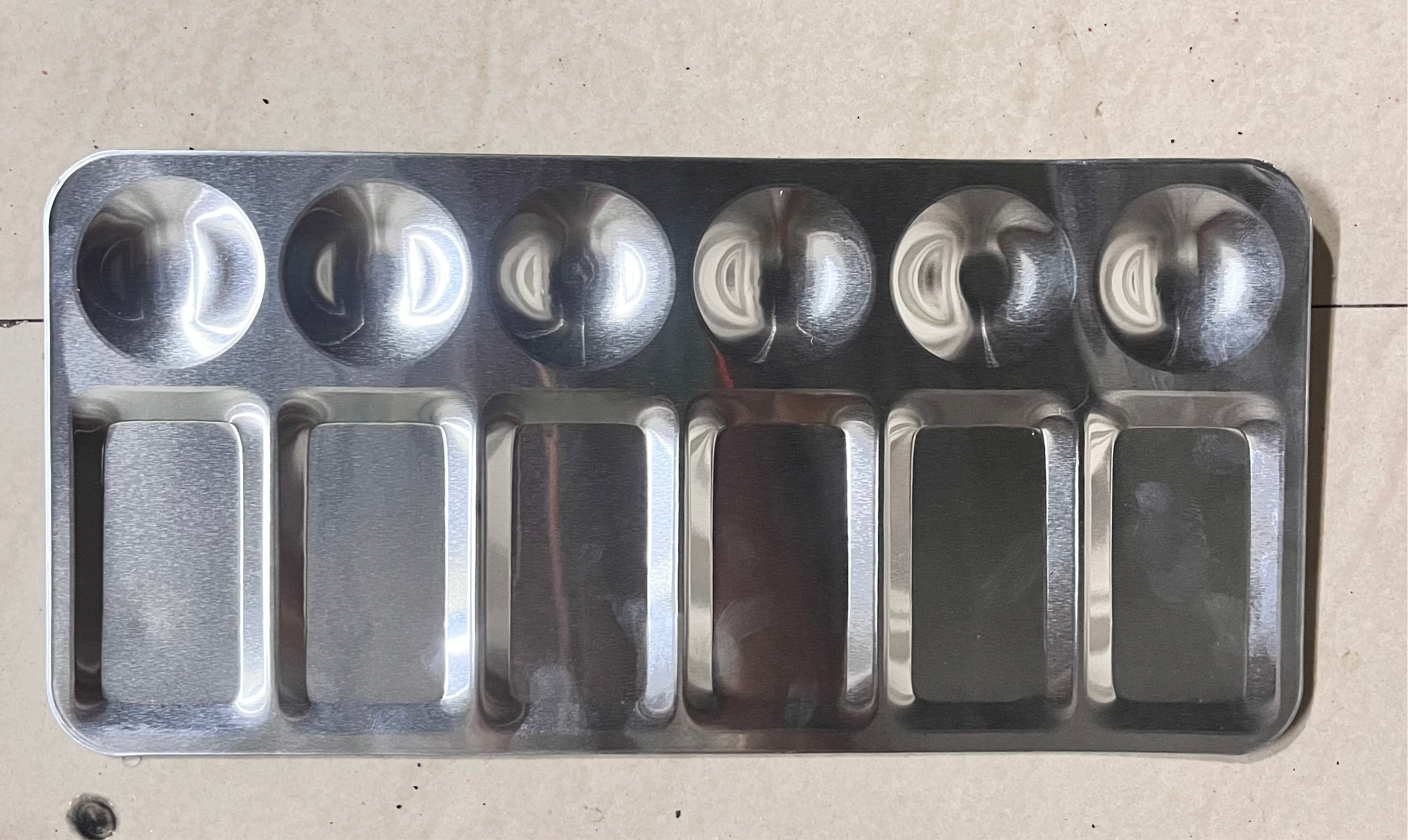 Silver  painting pallet