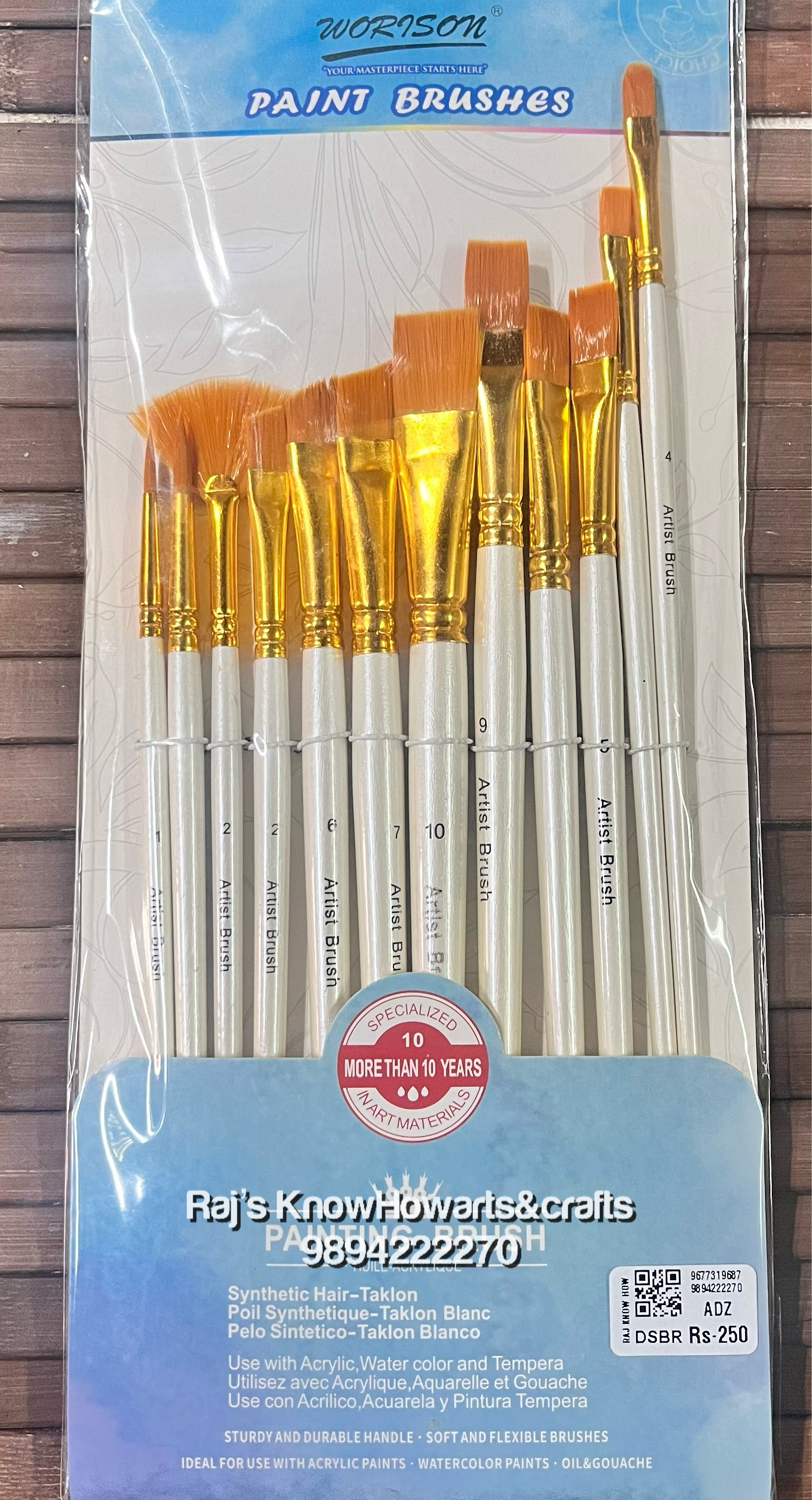 Worison Special Brush set of 10