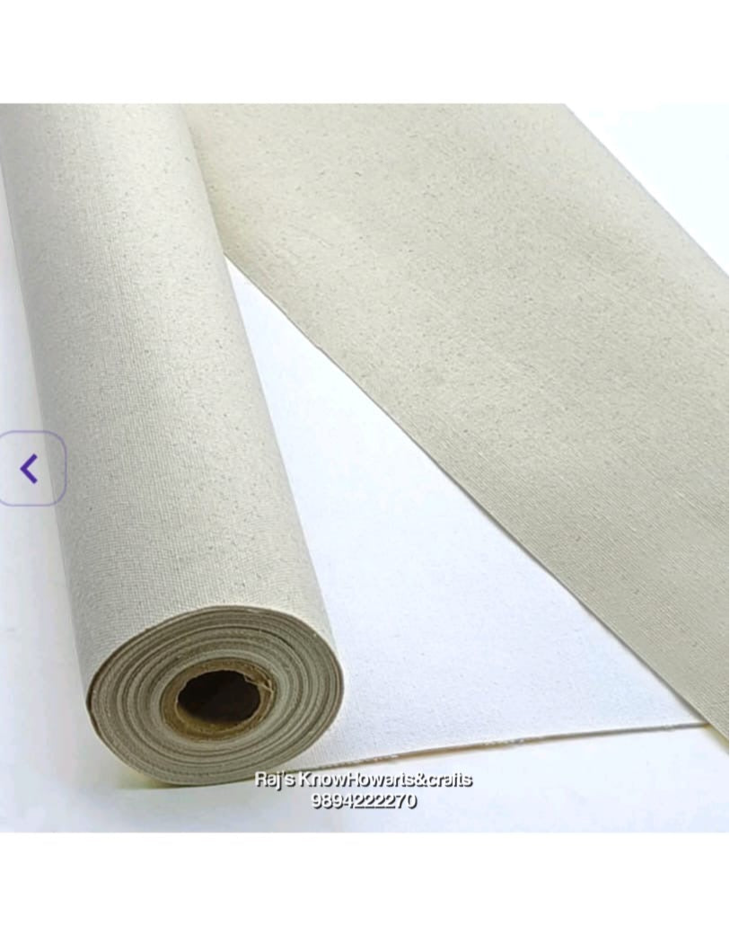 28 inch Canvas roll - 5 meter