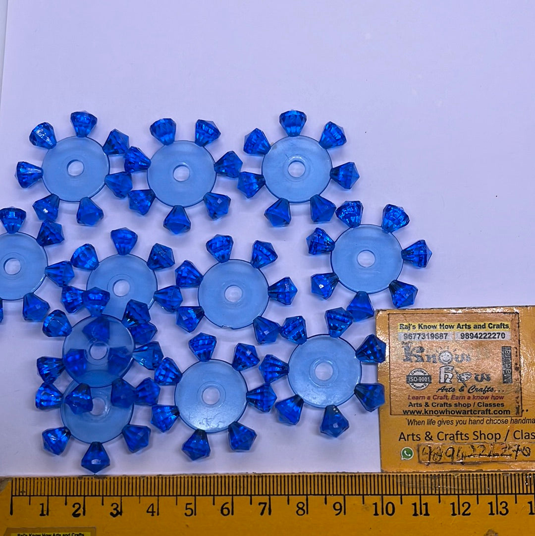 Star acrylic beads  100 g 1