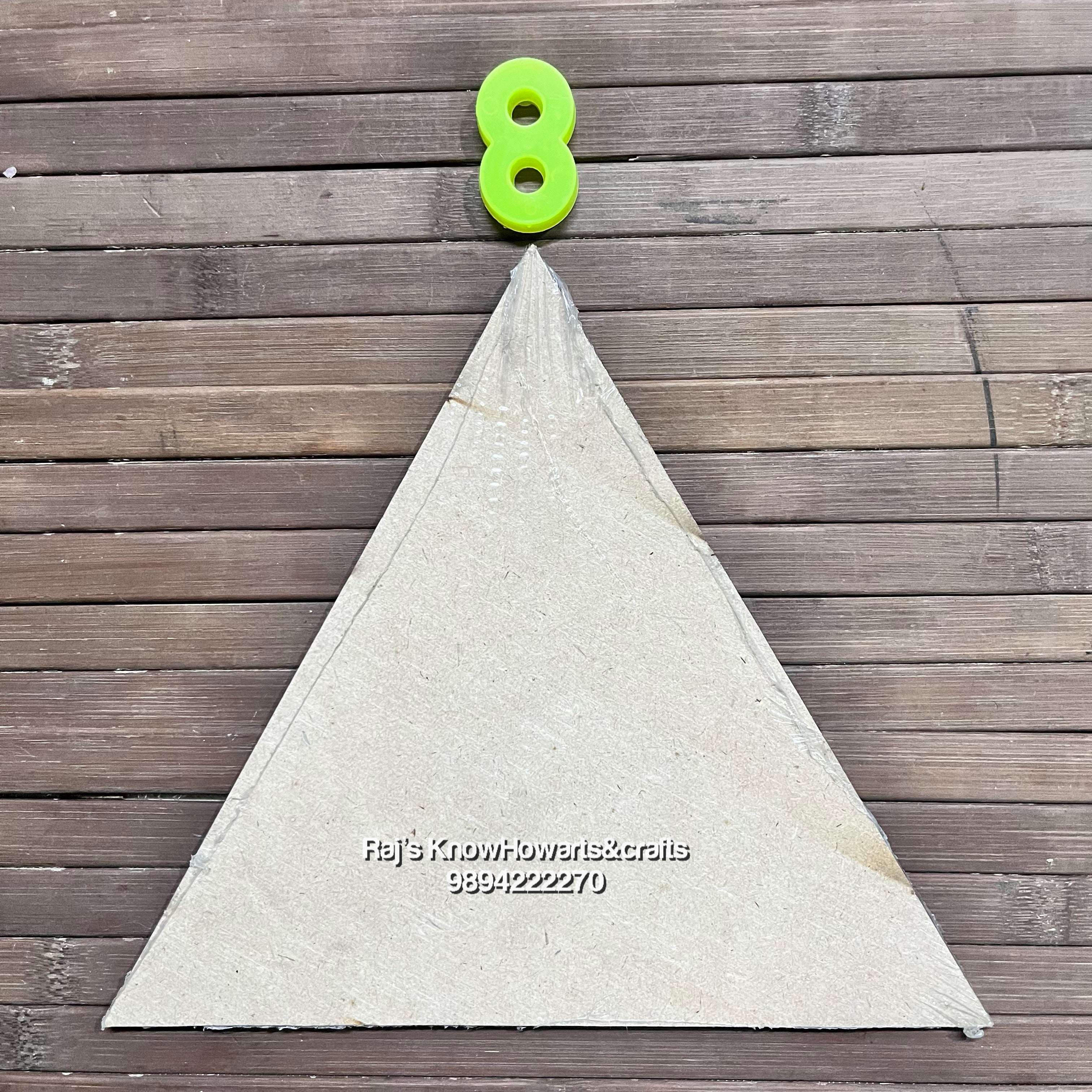 MDF Triangle 8 inch