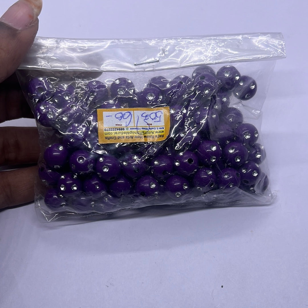 stone Acrylic  beads -50g 1