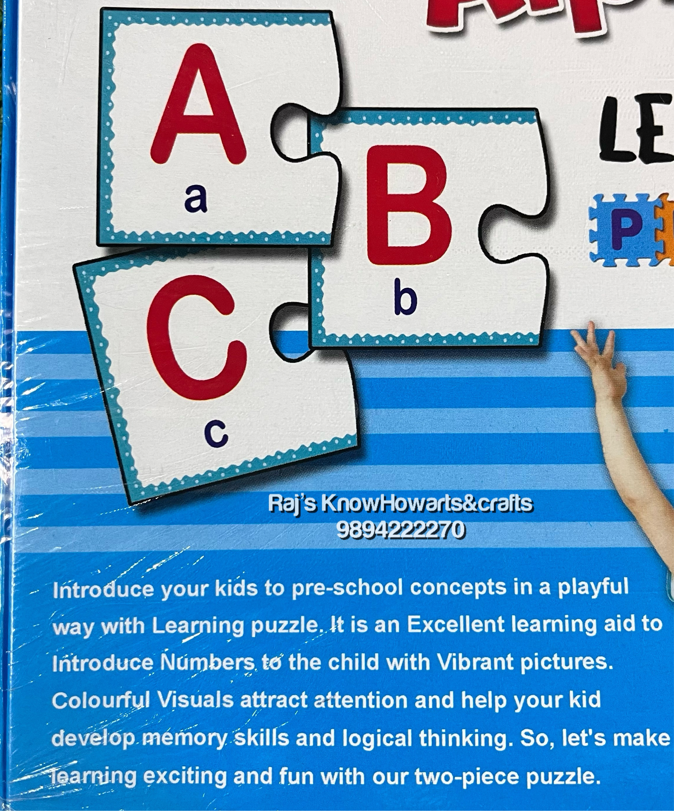 Alphabet A to Z Learning Puzzle