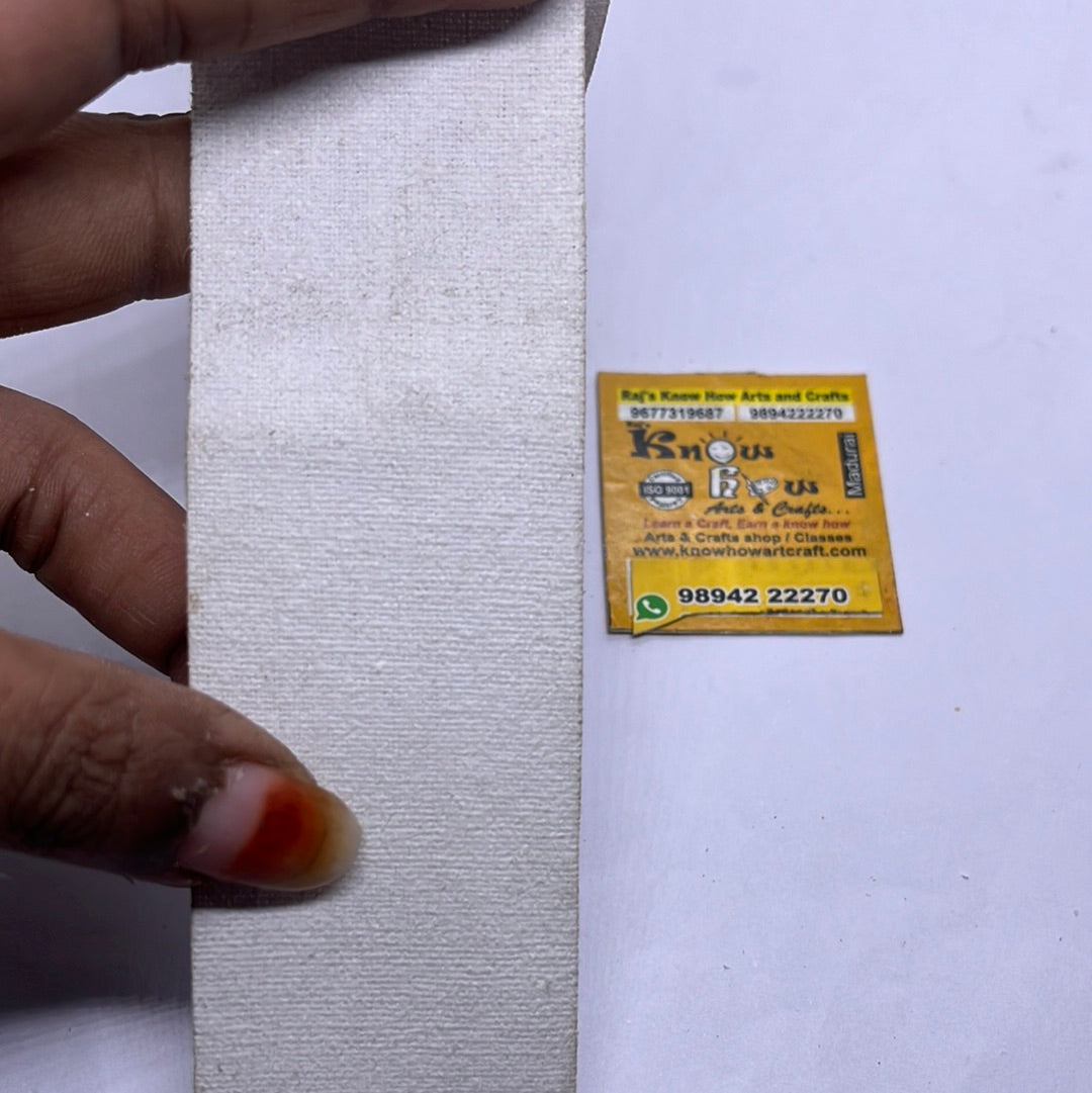 Cotton fusing lace roll - 1.5 inch – KnowHowArtCraft