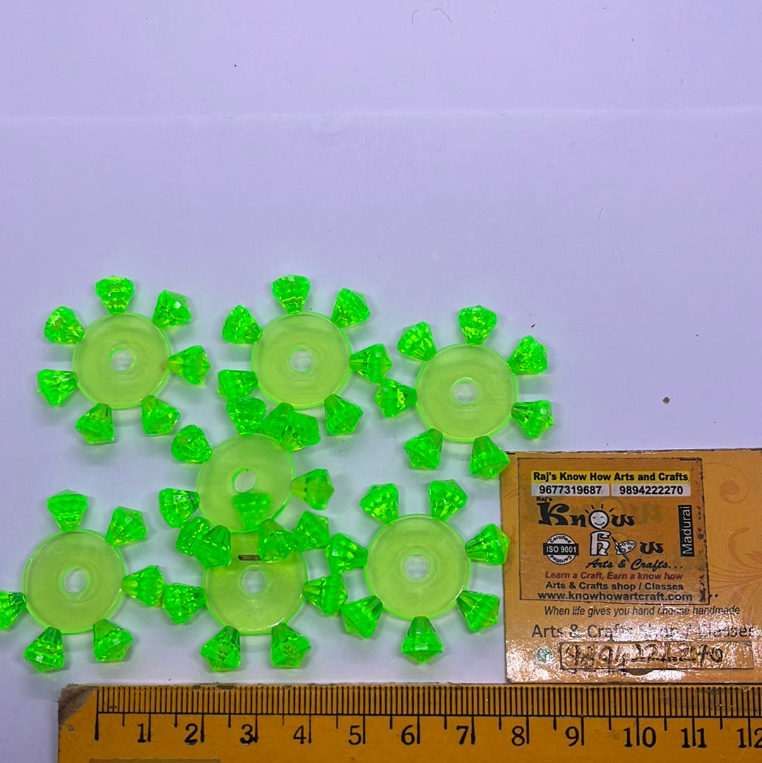 Star acrylic beads  100 g 4