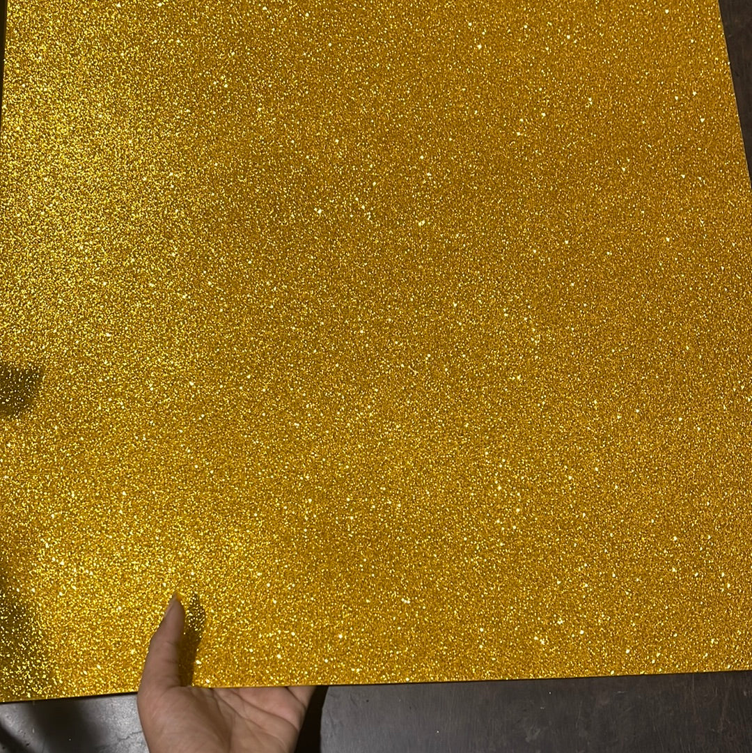 Gold  Glitter Foam chart size 50cm x 70cm