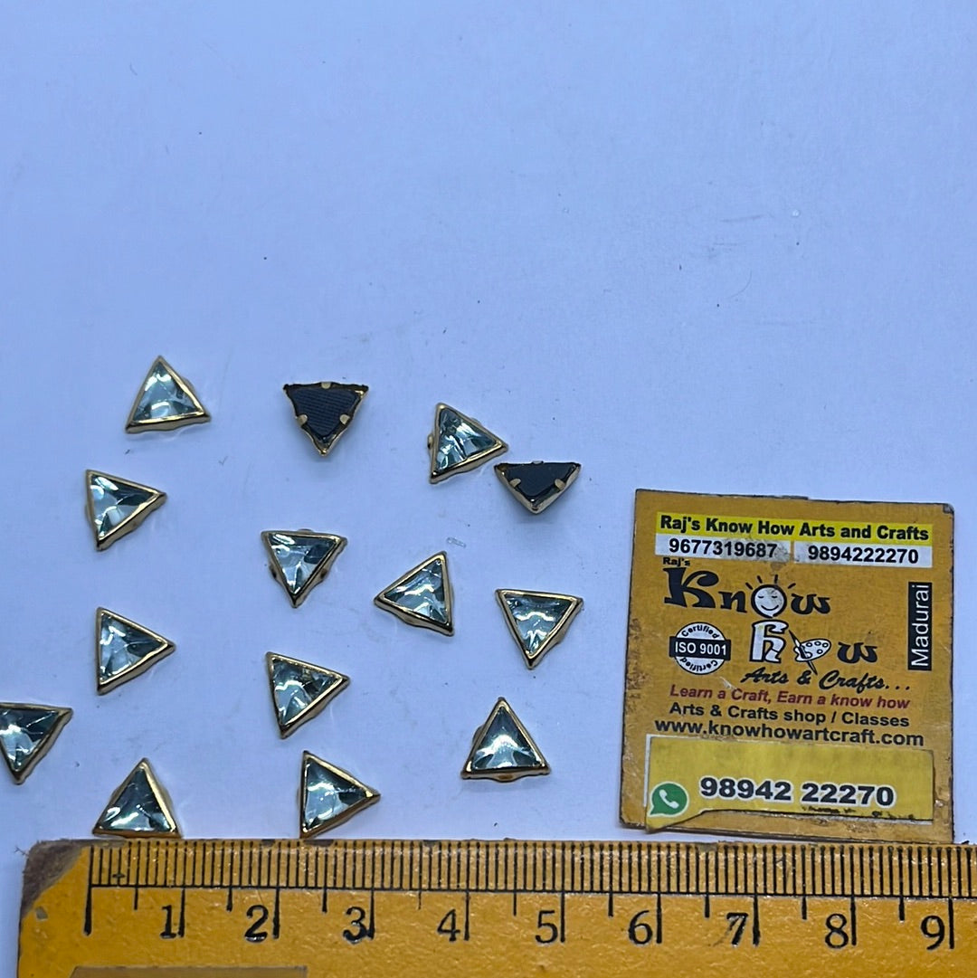 Diamond big shape in 6mm 50 g frame stone